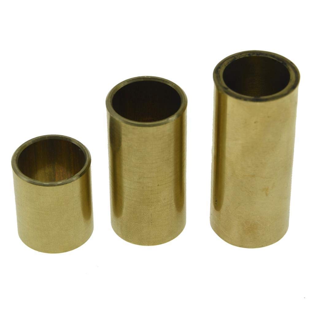 Professional Brass Guitar Knuckle Slide - 28mm Length for Blues & Rock Playing - Perfect for Fingerstyle & Slide Guitar Performances