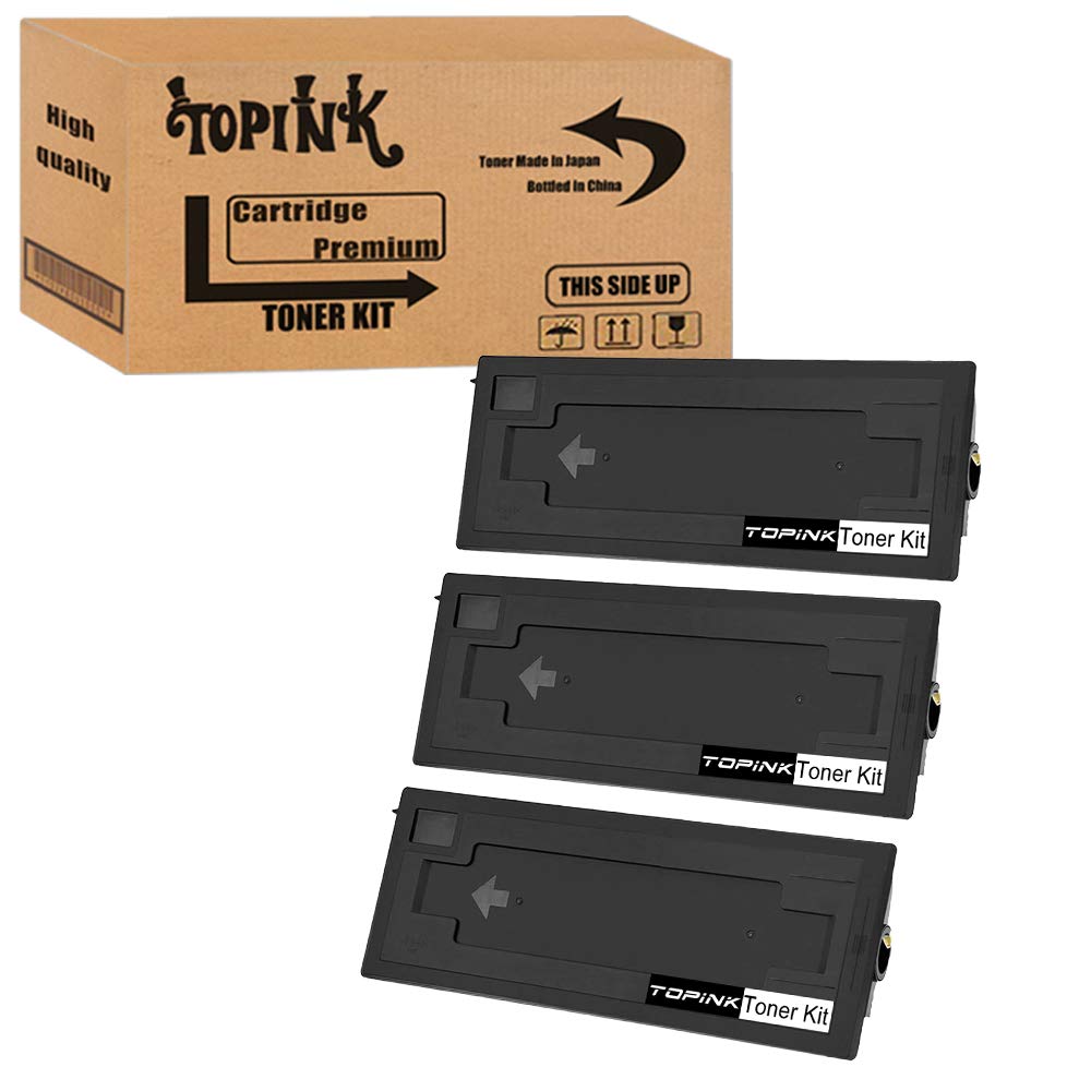 TopInk TK-413 Compatible Toner Cartridge for Copystar CS-1635 Printer - High Yield 3 Pack - Perfect for Office Printing, Business Documents & School Projects