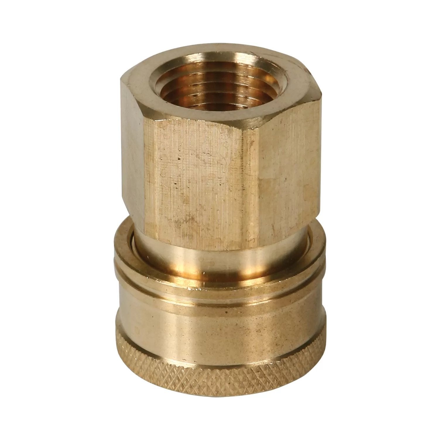 High-Quality Brass Sockets with Female Thread - Durable Plumbing & Industrial Fittings for Pipe Connections & Repairs