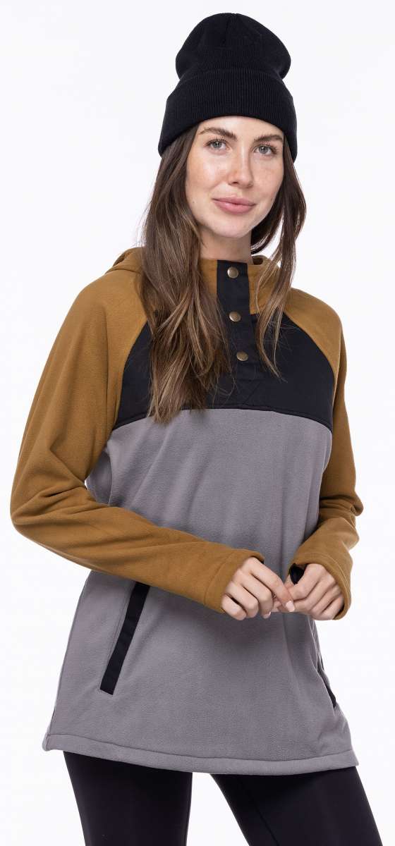 686 Women's Hemlock Fleece Hoodie 2023 - Soft Warm Winter Pullover for Outdoor Activities & Casual Wear