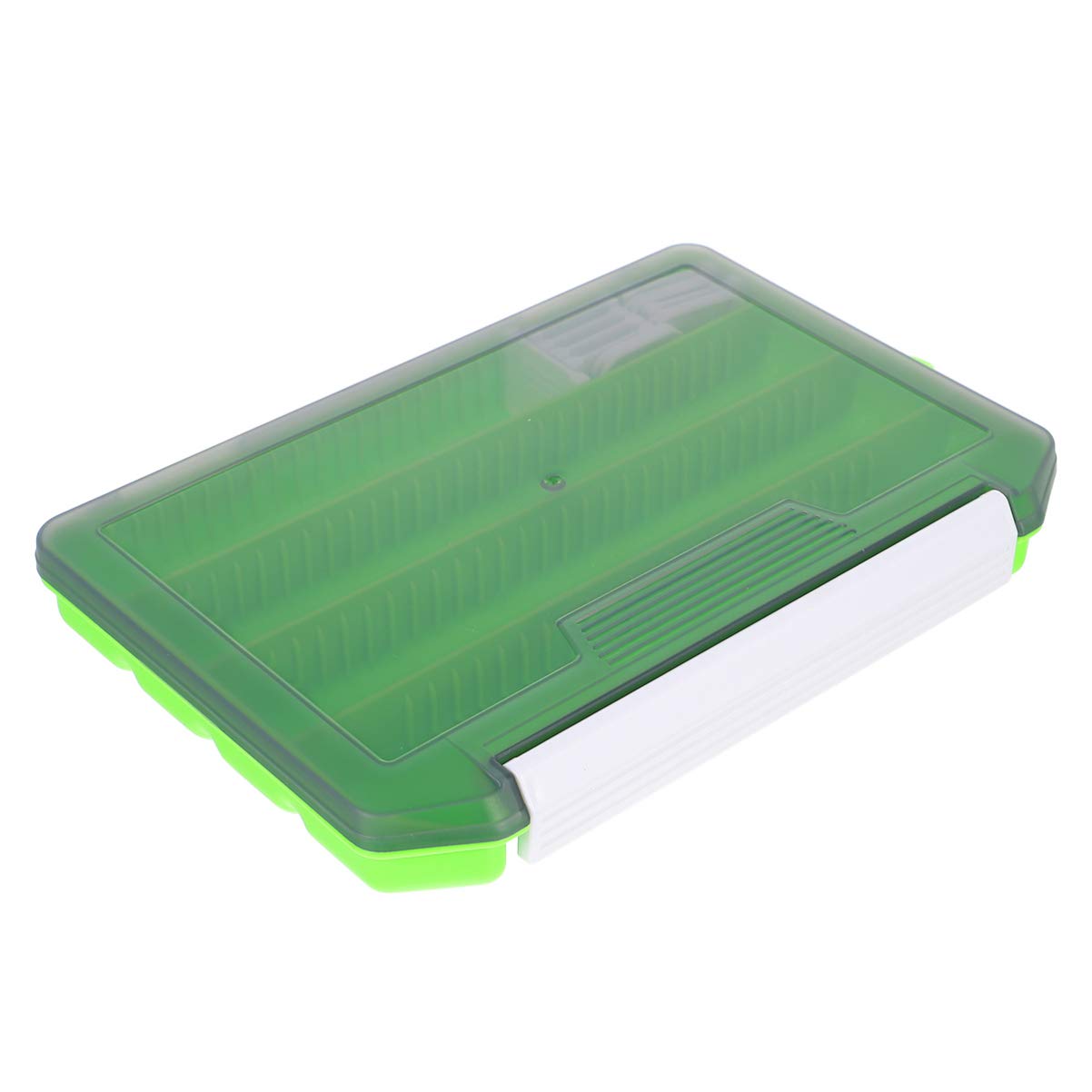 BESPORTBLE Fishing Tackle Box - Waterproof Fishing Lure Storage Organizer with Adjustable Compartments for Hooks, Baits & Tools | Portable Fishing Gear Case for Bass, Trout & Saltwater Fishing | Ideal for Outdoor, Boat & Kayak Fishing Trips