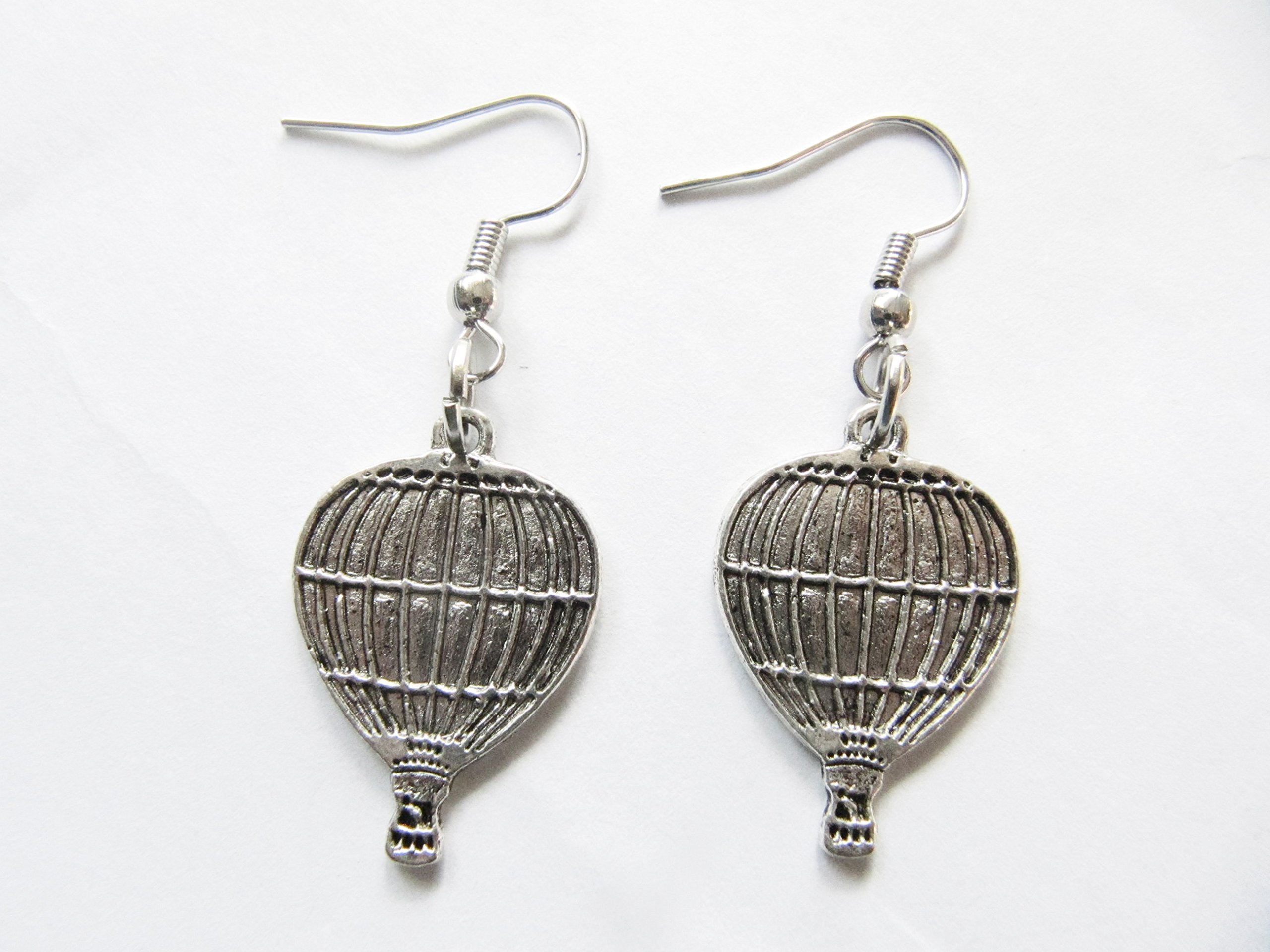 Hot Air Balloon Earrings for Women - Adventure Jewelry, Cute Charm Dangle Earrings for Travel Lovers - Perfect for Parties, Gifts & Everyday Wear