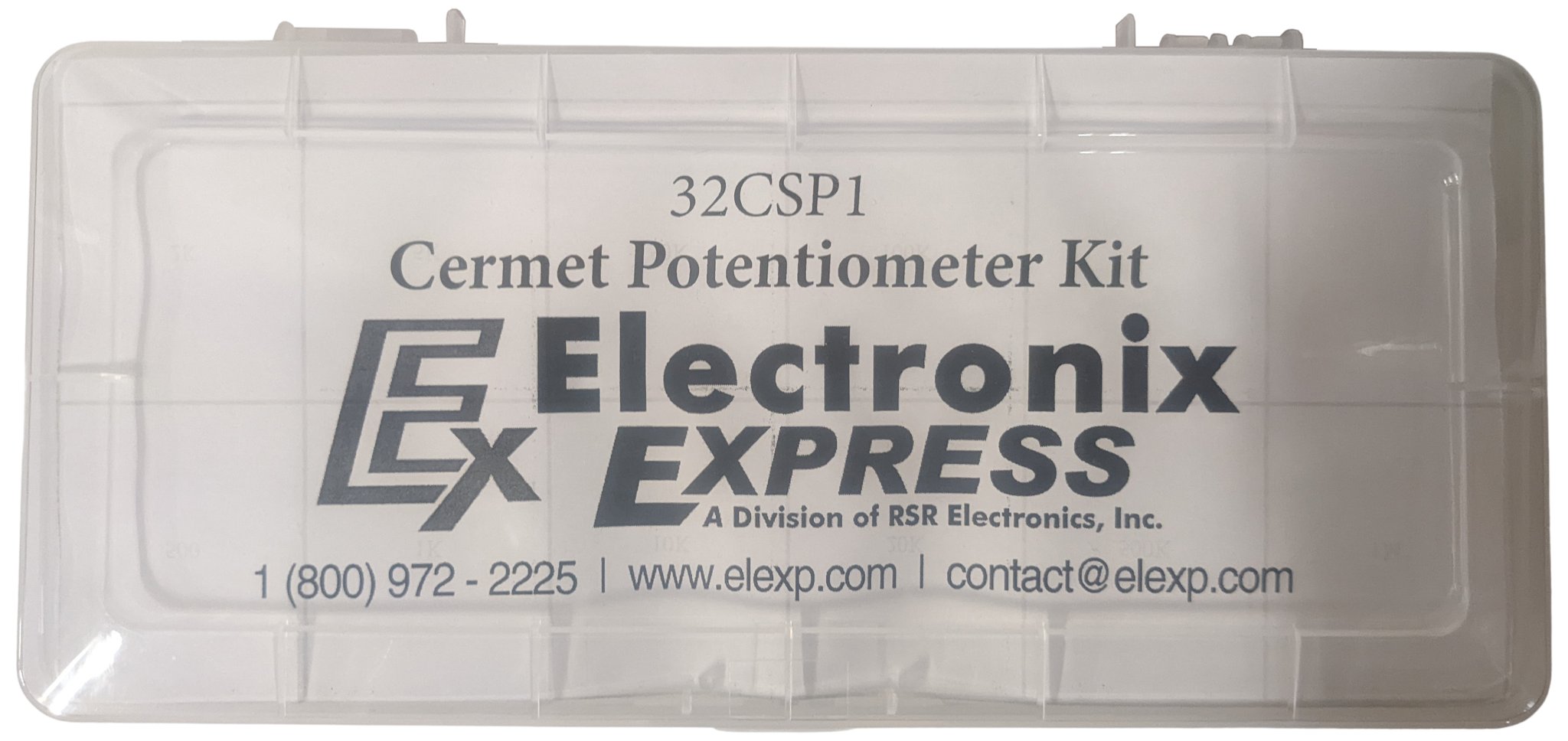 High Precision Cermet Potentiometer Kit - 3/8