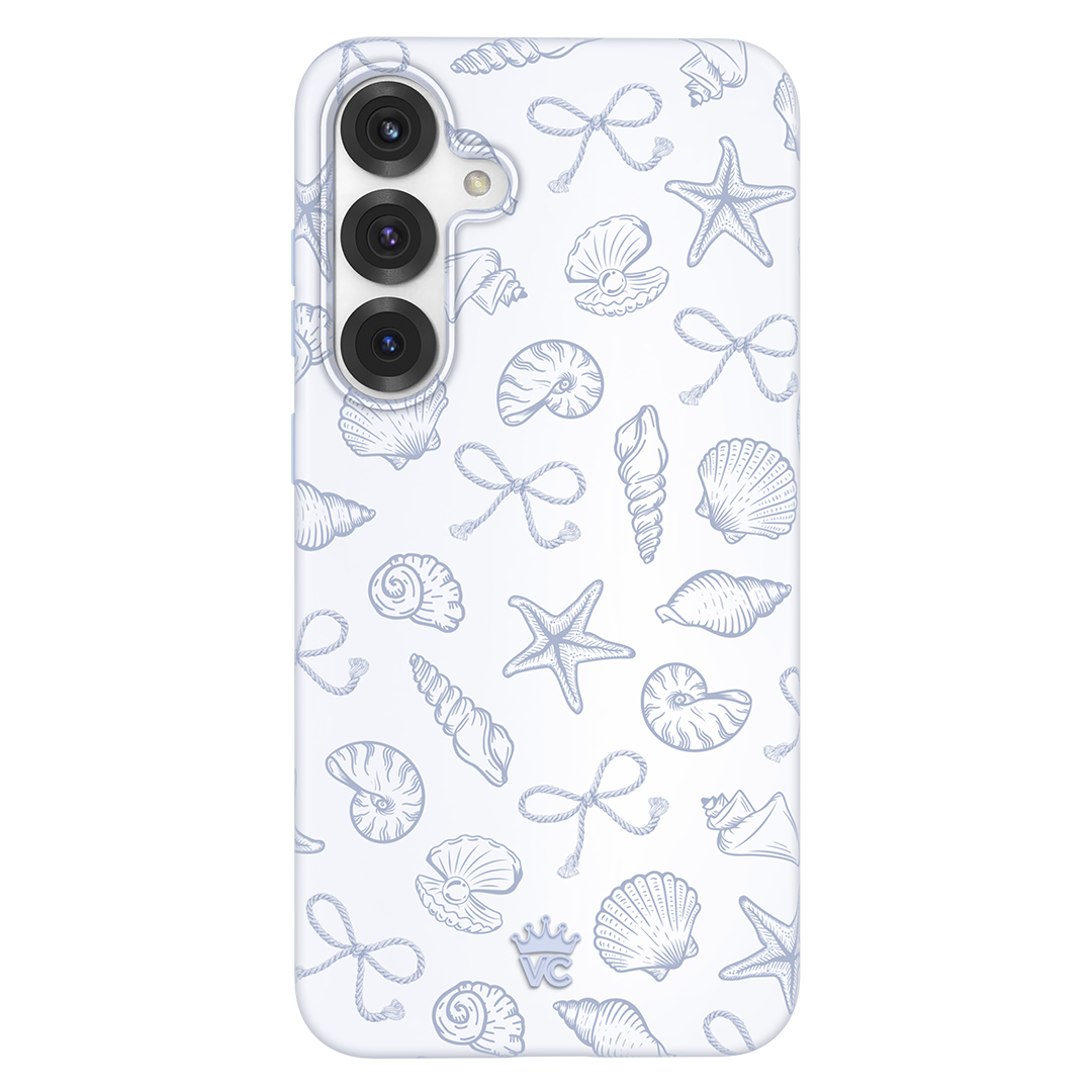 Stylish Coastal Seashells Samsung Phone Case - Durable Protective Cover for Samsung Galaxy [Model] - Perfect for Beach Vacations, Summer Outfits & Boho Decor