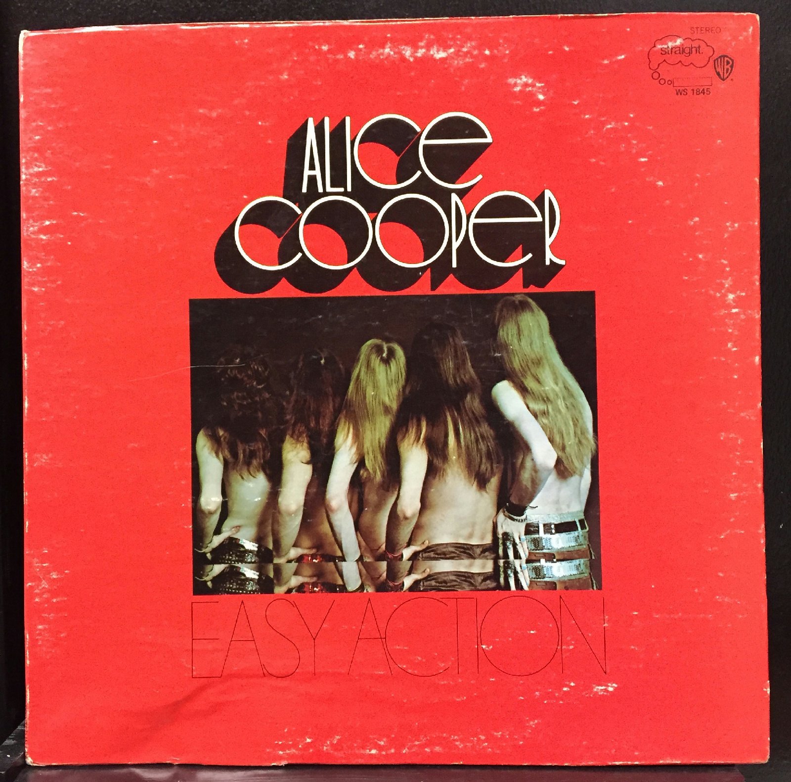Alice Cooper - Easy Action (Straight) LP Vinyl Record - Classic Rock Music Album for Collectors & Audiophiles - Perfect for Home Listening & Vintage Music Enthusiasts