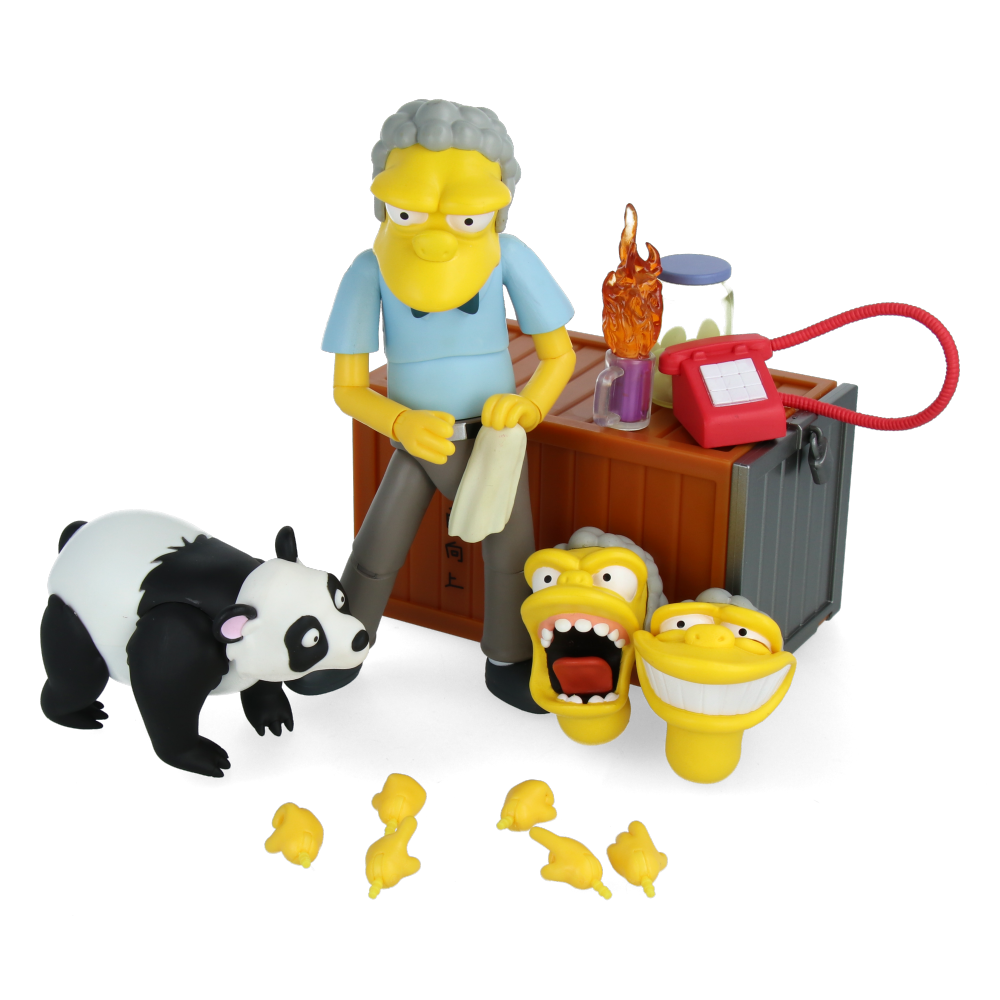 Ultimate Moe Szyslak Action Figure - The Simpsons Collectible for Fans & Display