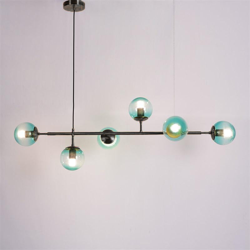 Elegant Orb Chandeliers - Modern Crystal Ceiling Light Fixtures for Dining Room, Bedroom & Living Room Decor