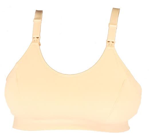 Comfortable Nursing & Sleep Maternity Bra - Soft Cotton, Adjustable Straps, Front Drop Down Cups for Easy Breastfeeding - Perfect for Pregnancy, Postpartum & Nighttime Nursing