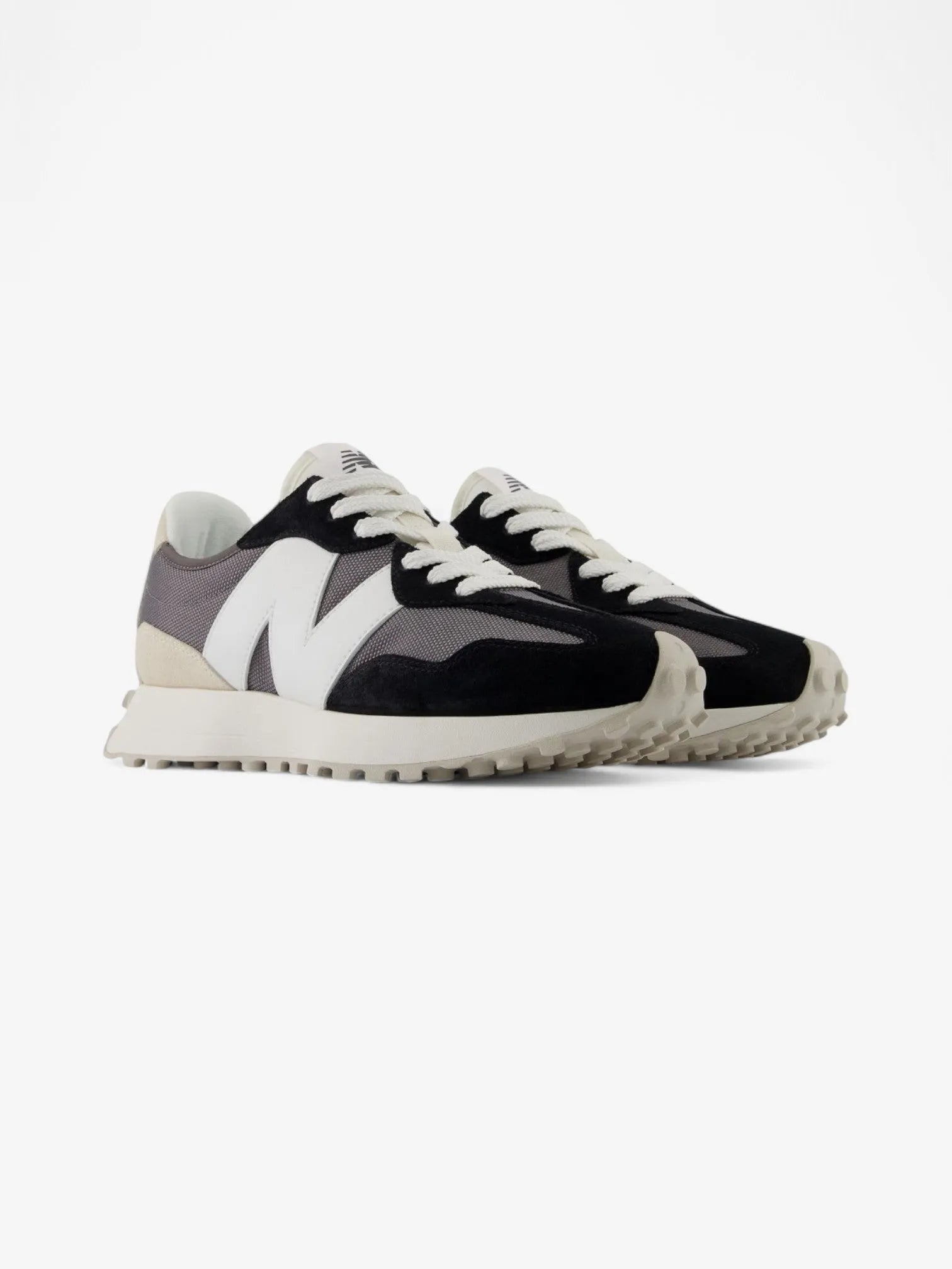New Balance 327 Sneakers in Black, Gray & Beige - Stylish & Comfortable Running Shoes for Men & Women | Perfect for Casual Wear, Gym & Outdoor Activities