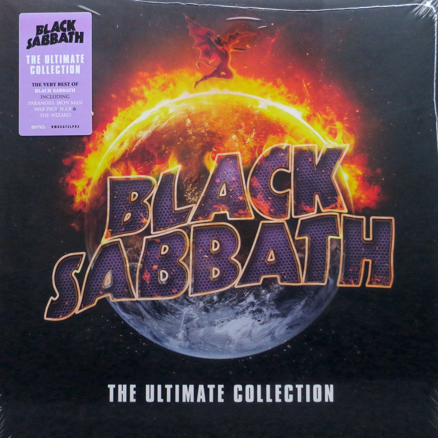 BLACK SABBATH 'Ultimate Collection' Vinyl 2LP Record - Limited Edition Heavy Metal Music Album for Collectors & Audiophiles - Perfect for Home Listening, Gifts & Music Enthusiasts