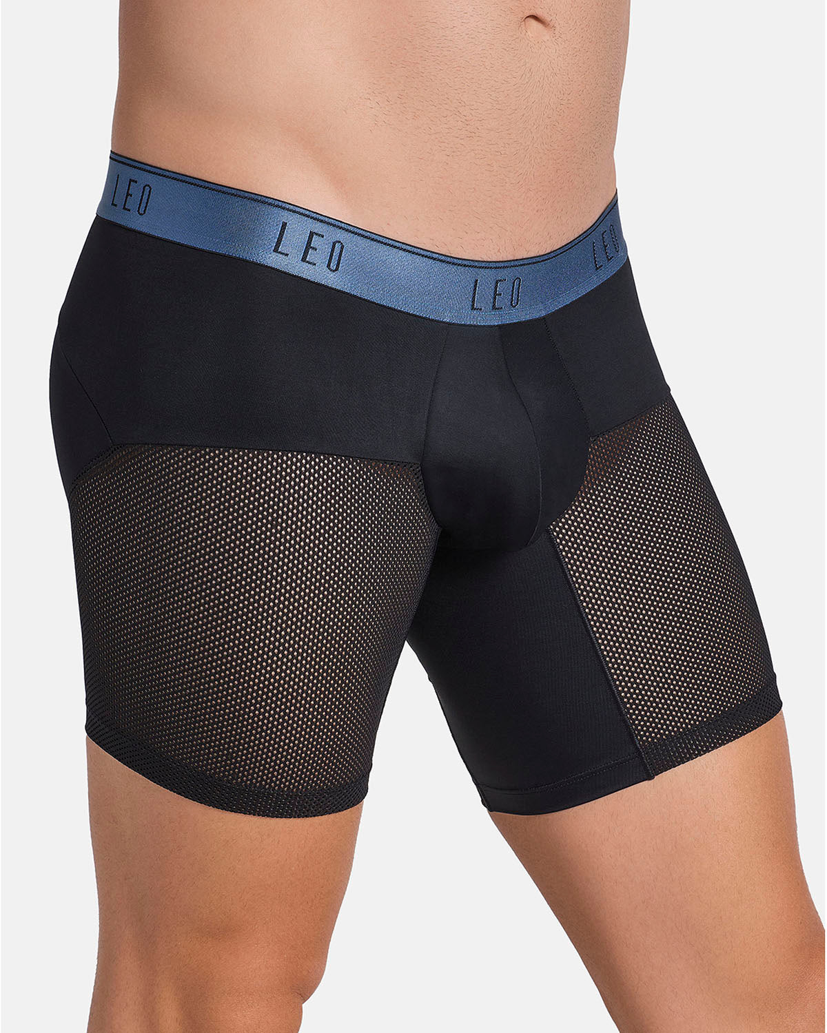 5 Pack High-Tech Mesh Boxer Briefs with Ergonomic Pouch - Breathable & Supportive Men's Underwear for Workout, Sports & Everyday Comfort