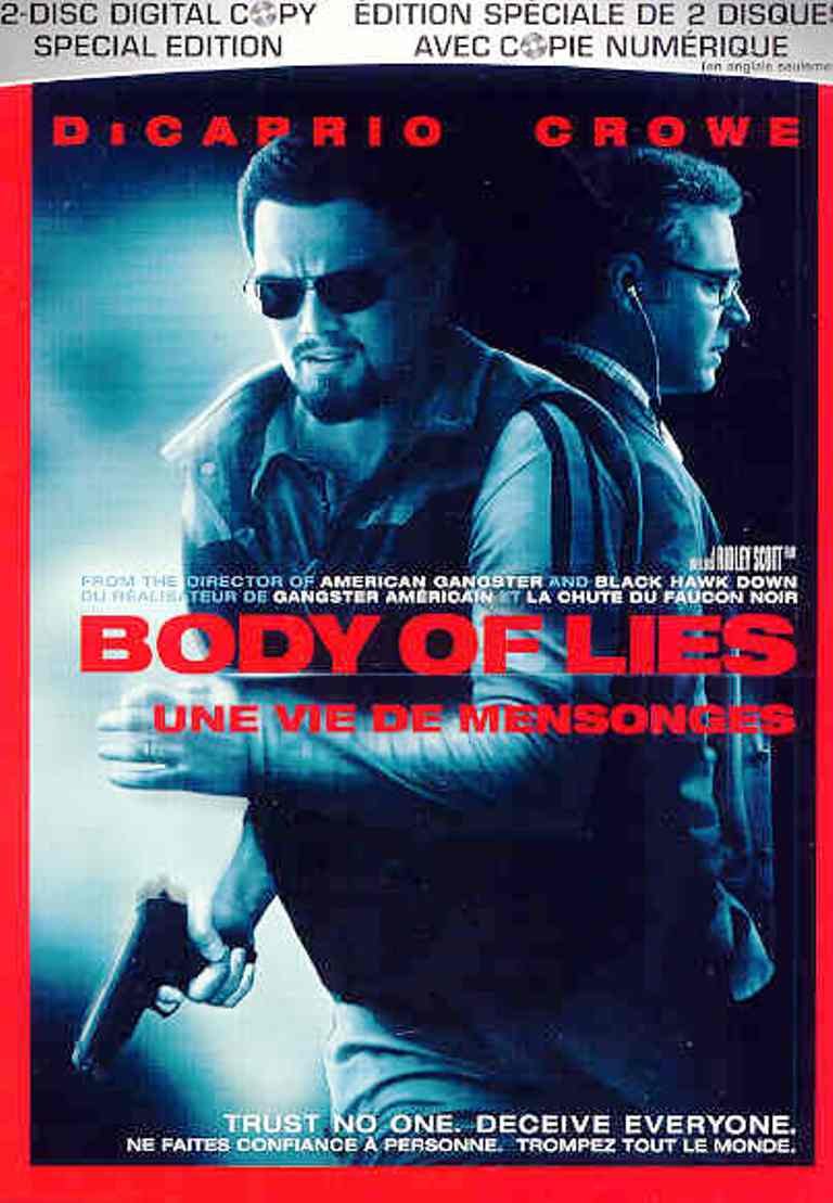 Body of Lies (Two-Disc Special Edition) - Thriller Movie DVD with Bonus Features - Perfect for Movie Nights & Spy Film Collections