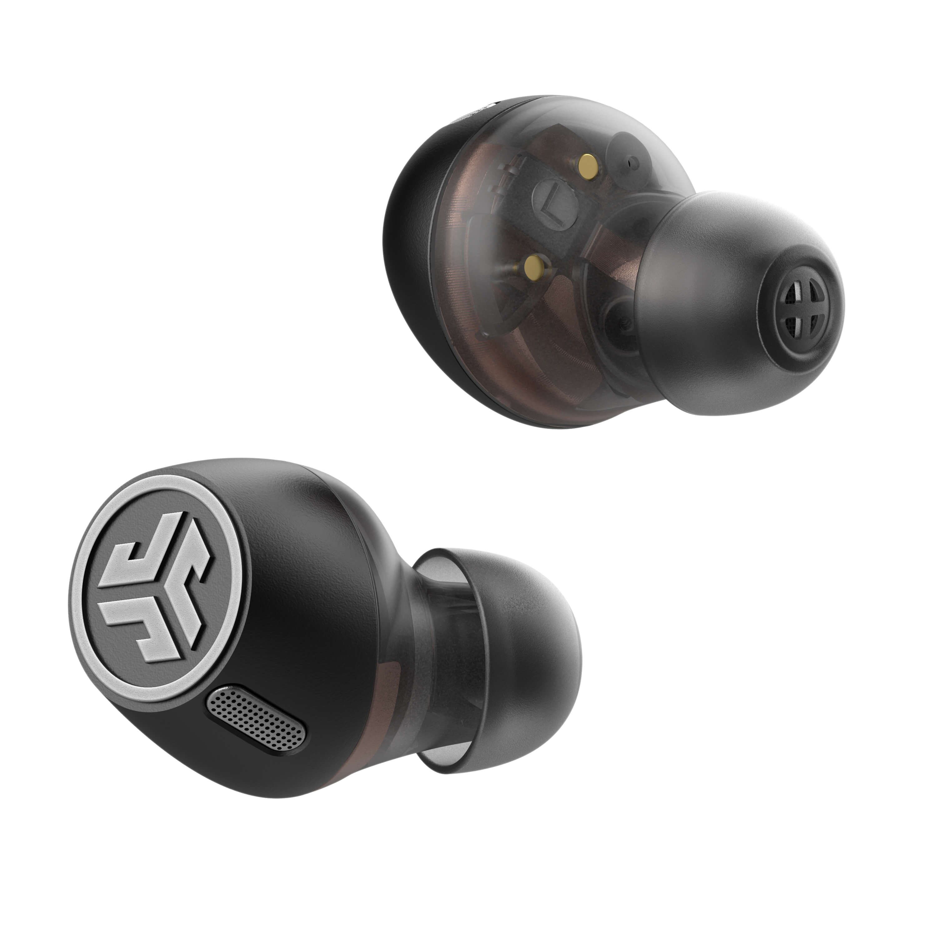 Epic Lab Edition True Wireless Earbuds - Bluetooth 5.0, Noise Cancelling, 30H Playtime, IPX5 Waterproof - Perfect for Gym, Running, Travel & Work (Black)