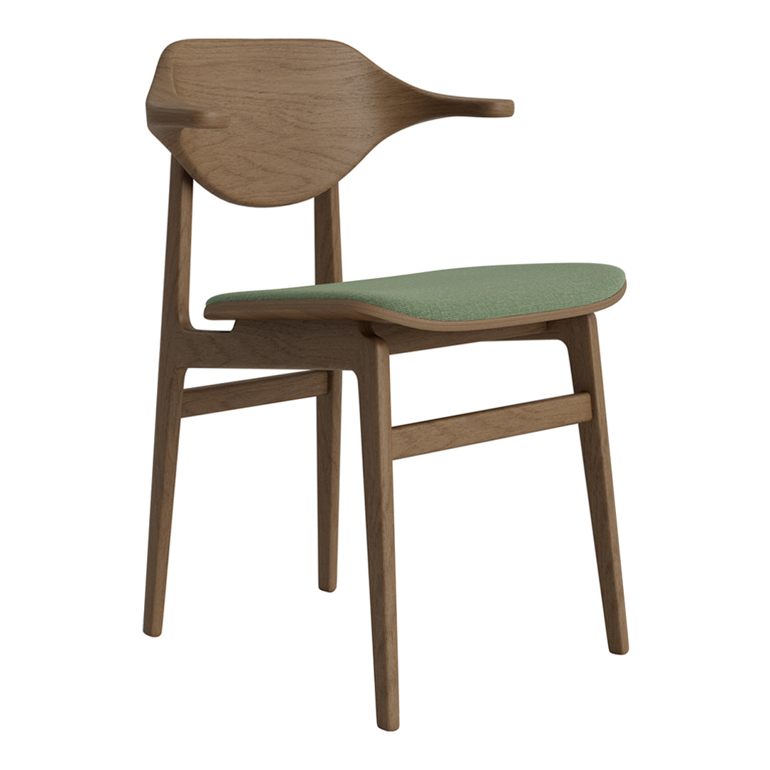 Bufala Dining Chair - Upholstered Seat for Kitchen, Dining Room & Office - Comfortable Modern Furniture for Home & Restaurant Use