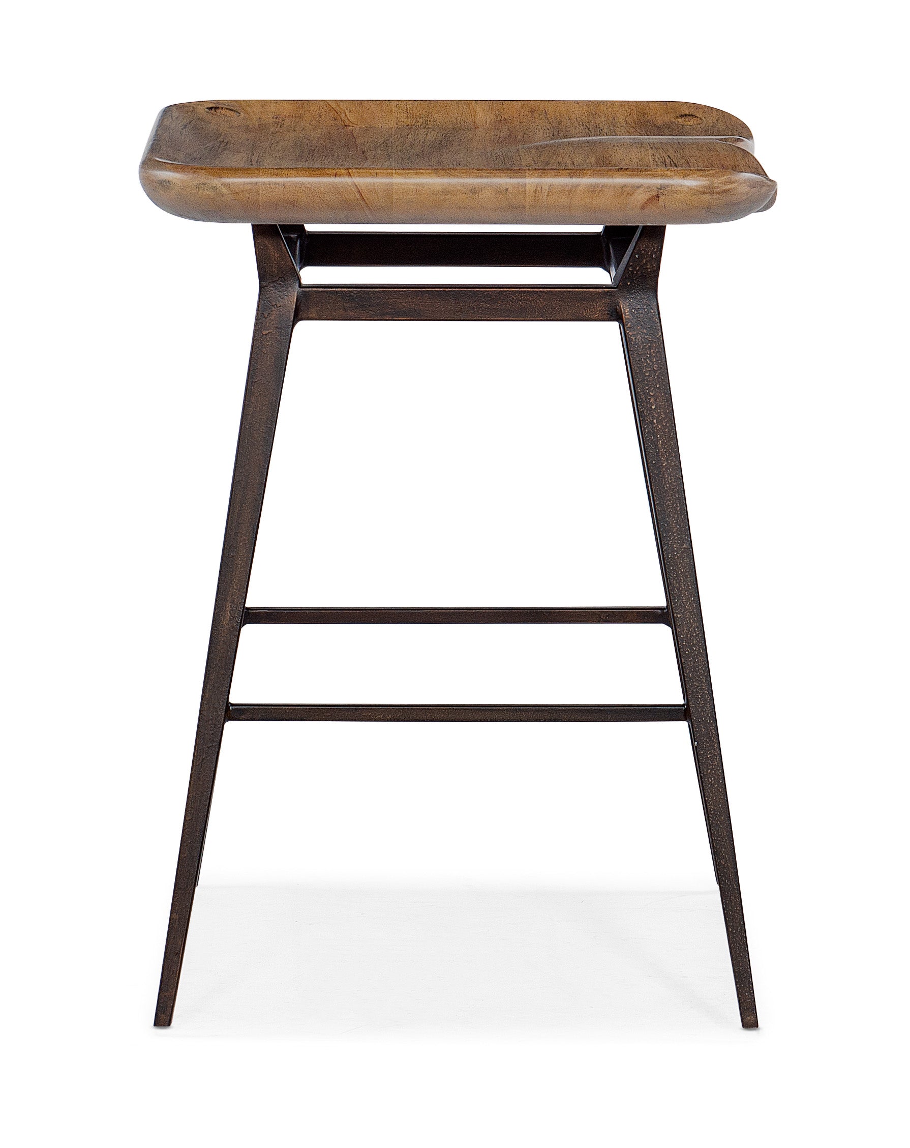 Big Sky Stool 6700 50008 80 - Adjustable Bar Stool with Backrest, Heavy Duty Metal Frame for Kitchen Island, Home Bar & Commercial Use
