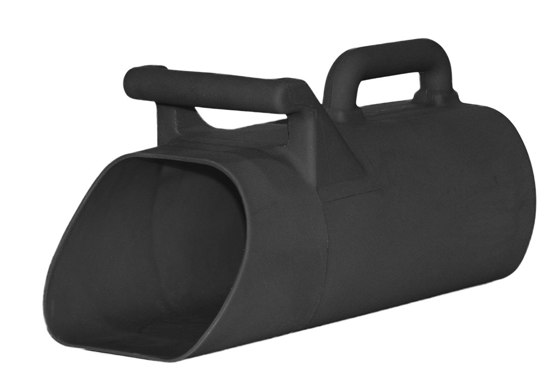 Bon Tool 84-978 Sand Bag Scoop - Heavy Duty Sandbag Filler for Construction, Landscaping & Flood Control - Durable Steel Shovel for Sand, Gravel & Soil