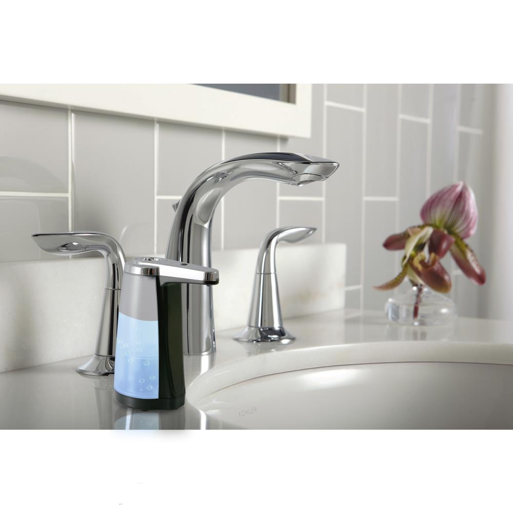 Automatic Soap Dispenser - Touchless Hand Soap Dispenser for Bathroom & Kitchen, 500ml Capacity, Battery Operated, Perfect for Home, Office, and Public Restrooms