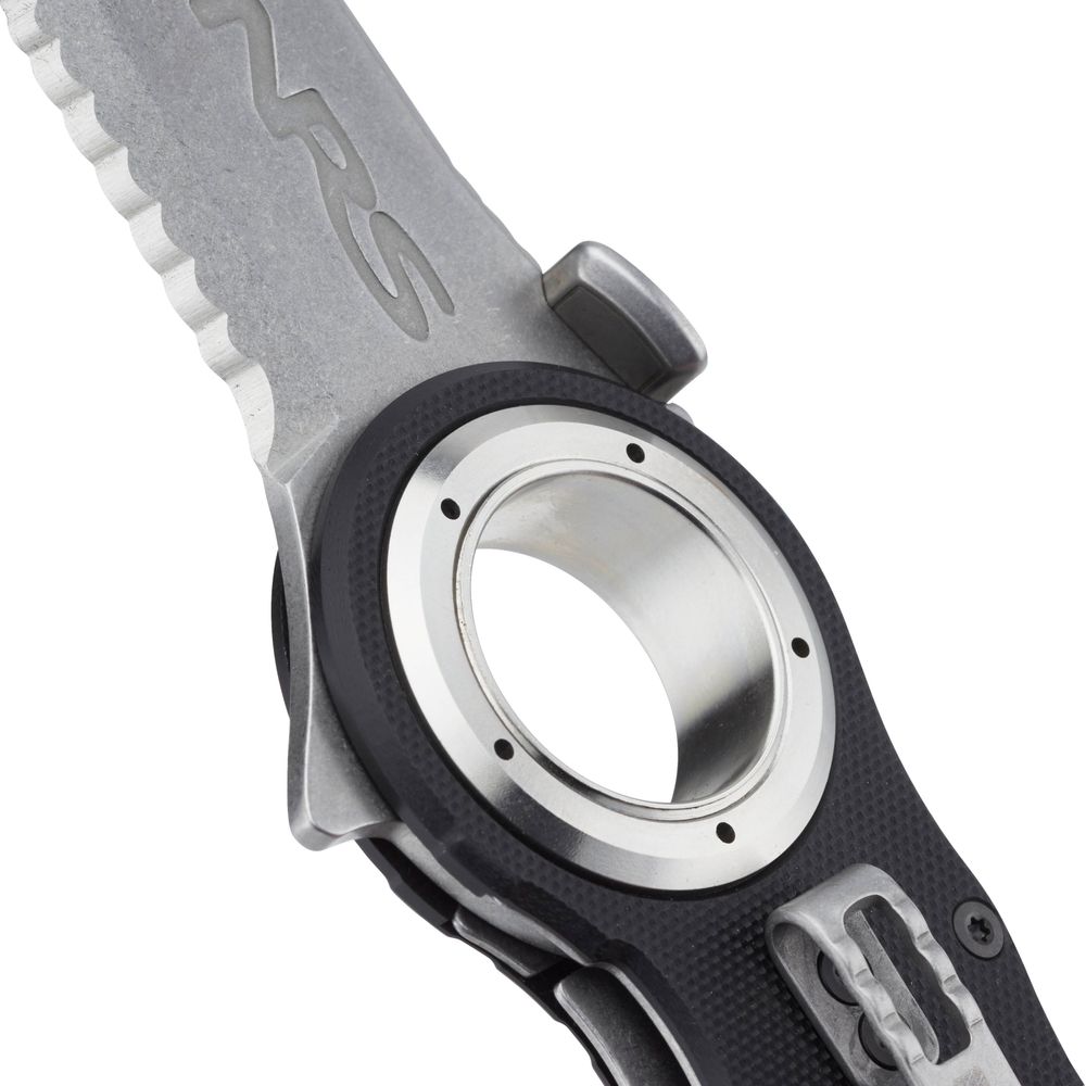 NRS Pilot Access Knife - Compact Folding Knife with Stainless Steel Blade for Outdoor, Camping, Hiking & Survival Gear | Perfect for Cutting Ropes, Fishing Lines & Emergency Situations