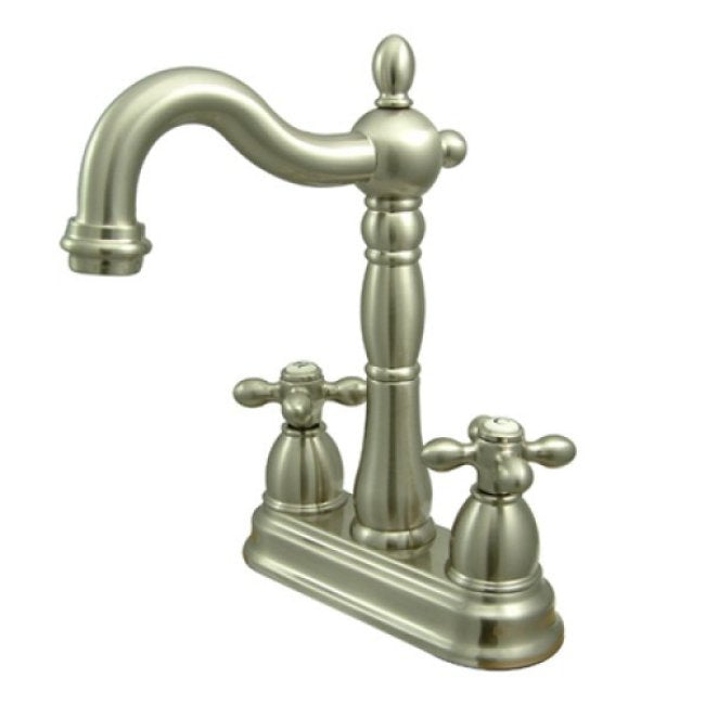 Stainless Steel Hook Spout Bar Faucet - No Pop-Up Rod - Perfect for Kitchen Sinks, Wet Bars, and Commercial Use