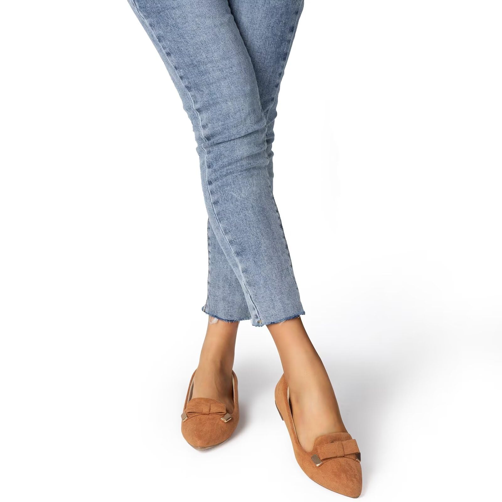 Comfortable Women's Slip-On Flat Shoes - MUSSHOE Casual Dress Flats for Women | Perfect for Work, Travel & Everyday Wear