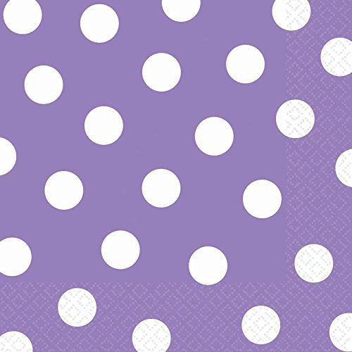 Premium Luncheon Napkins - 100 Count, Soft Lilac Color - Perfect for Dinner Parties, Weddings & Everyday Use