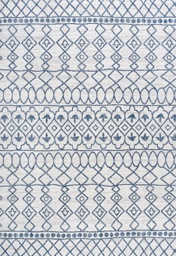 Ivory/Blue