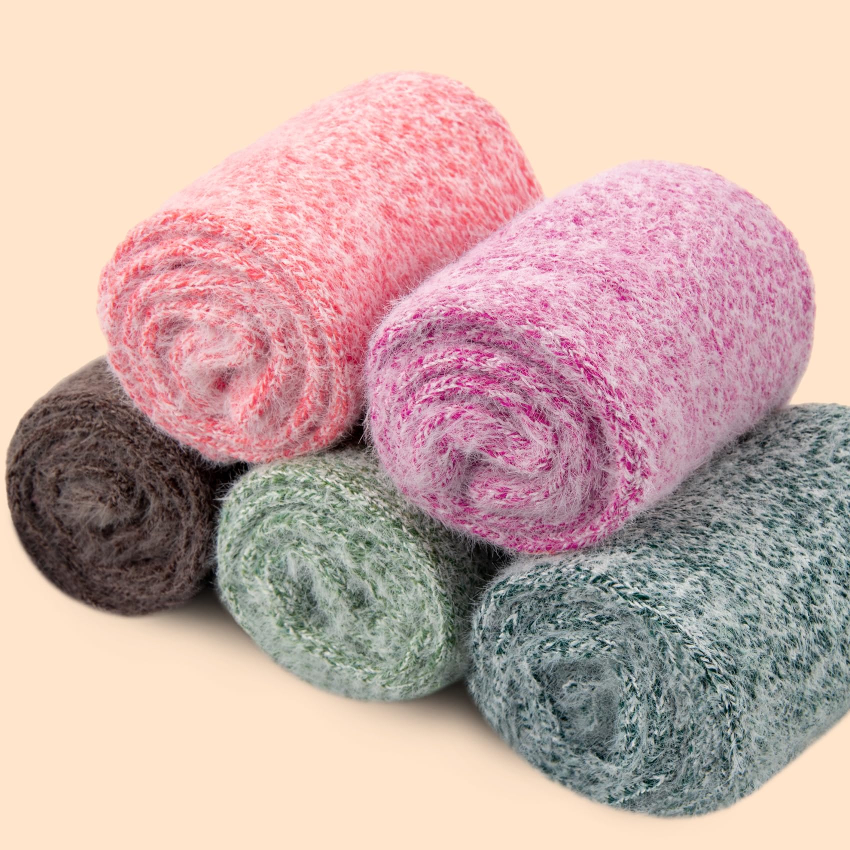 Cozy Cat Fuzzy Socks for Women - Warm Winter Slippers for Home & Gifts