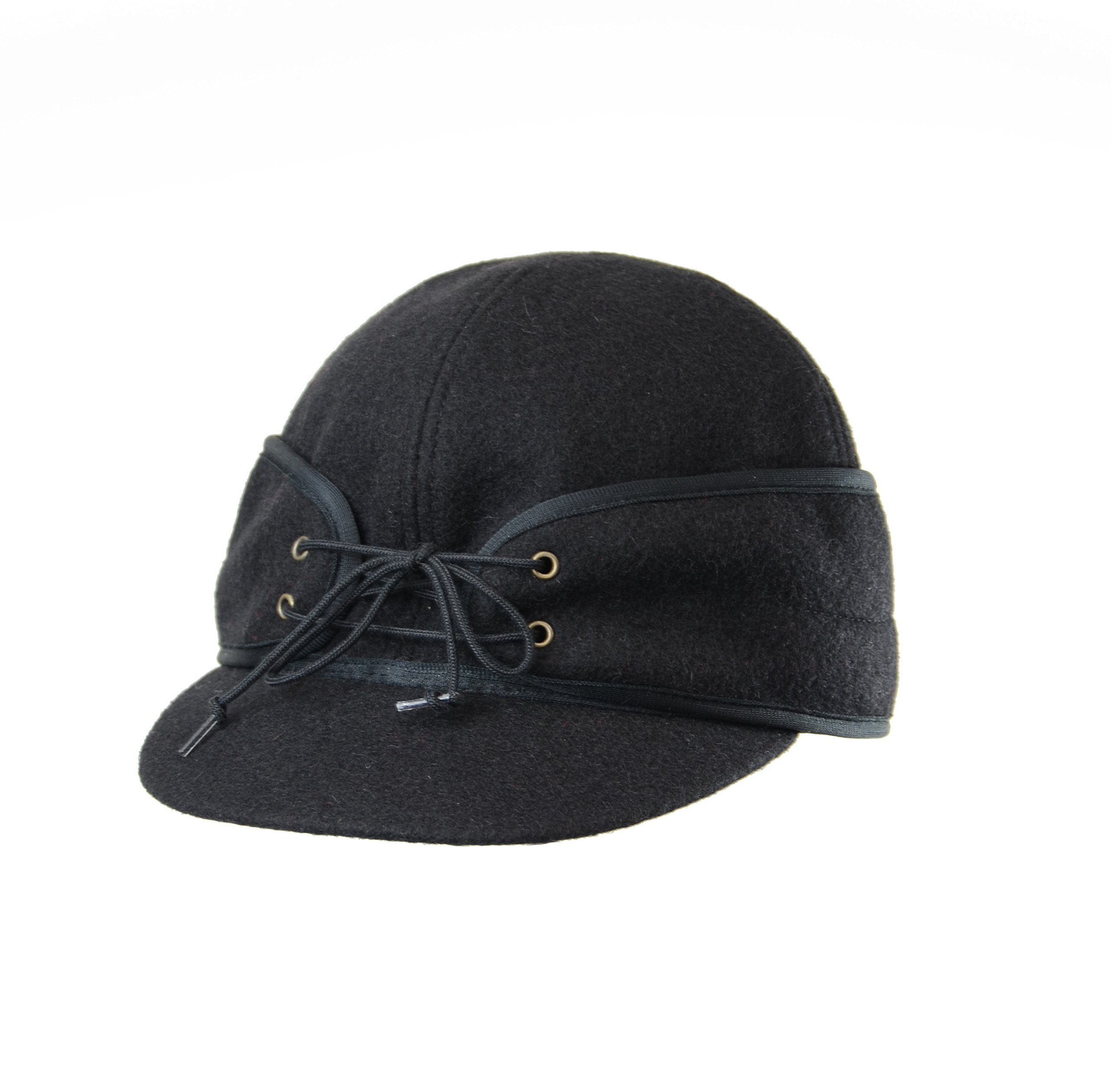 Wool Blend Railroad Cap - Stylish for Outdoor & Casual Wear