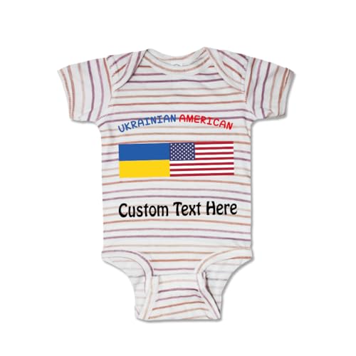 Stripes Multi Girl Personalized Text Here