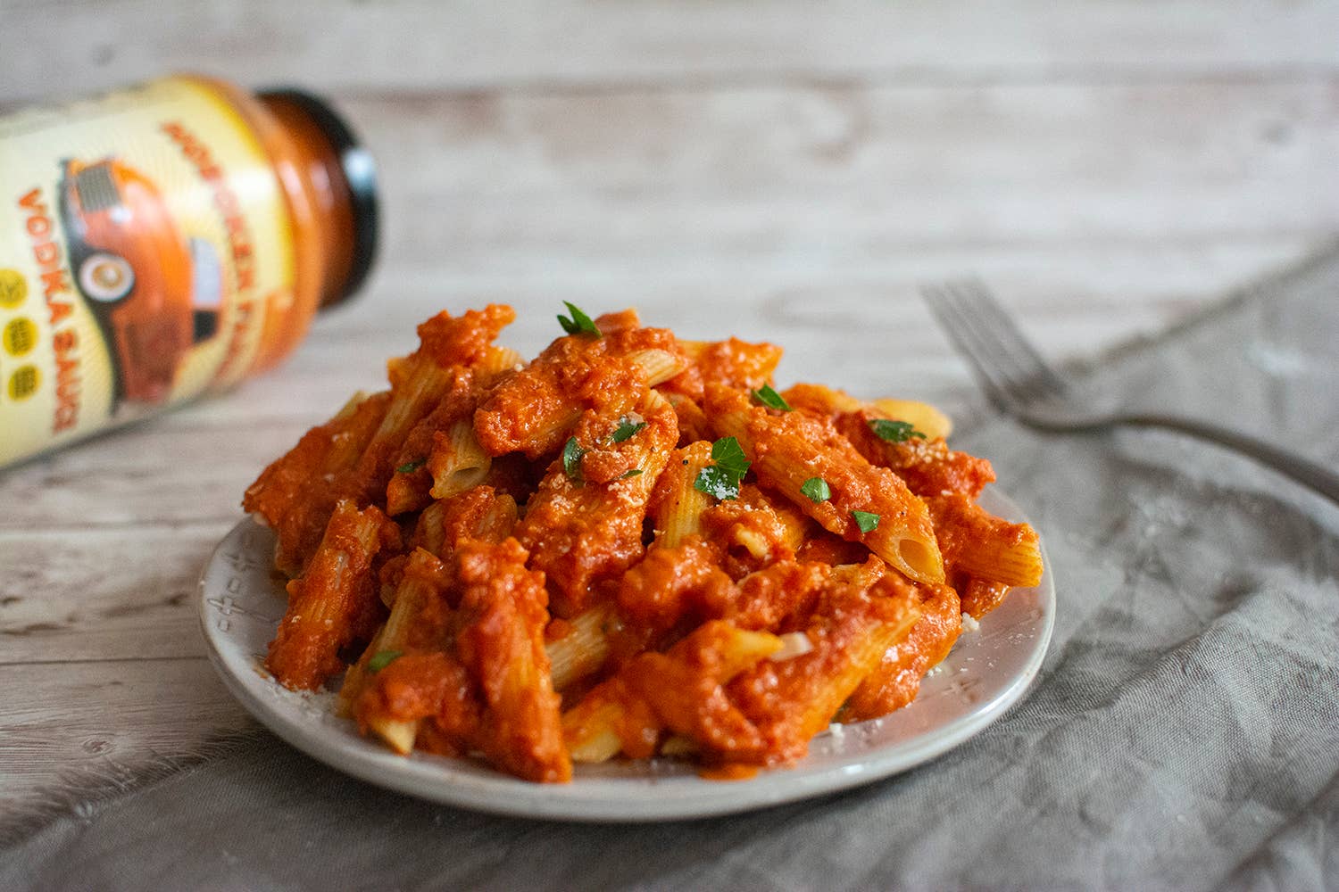 Hoboken Farms Vodka Sauce - Premium Italian Pasta Sauce for Pasta, Pizza & Cooking - Authentic Flavor, Gluten-Free, Non-GMO (Perfect for Family Dinners, Date Nights & Italian Cuisine)