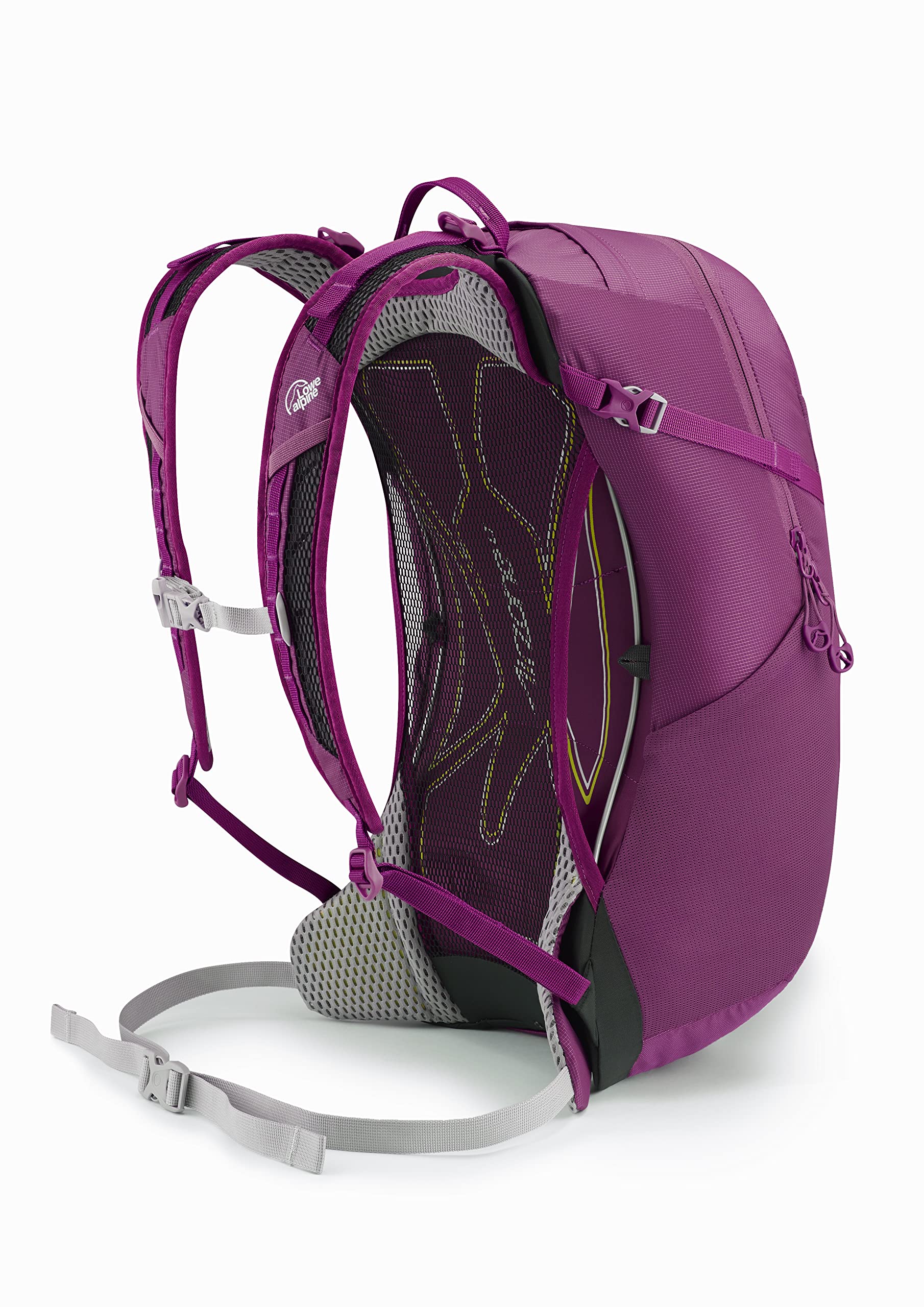 Lowe Alpine AirZone Active 18 Backpack - Lightweight Hiking Daypack with Ventilated Back System for Outdoor Adventures, Travel & Daily Commute | SS23 Collection