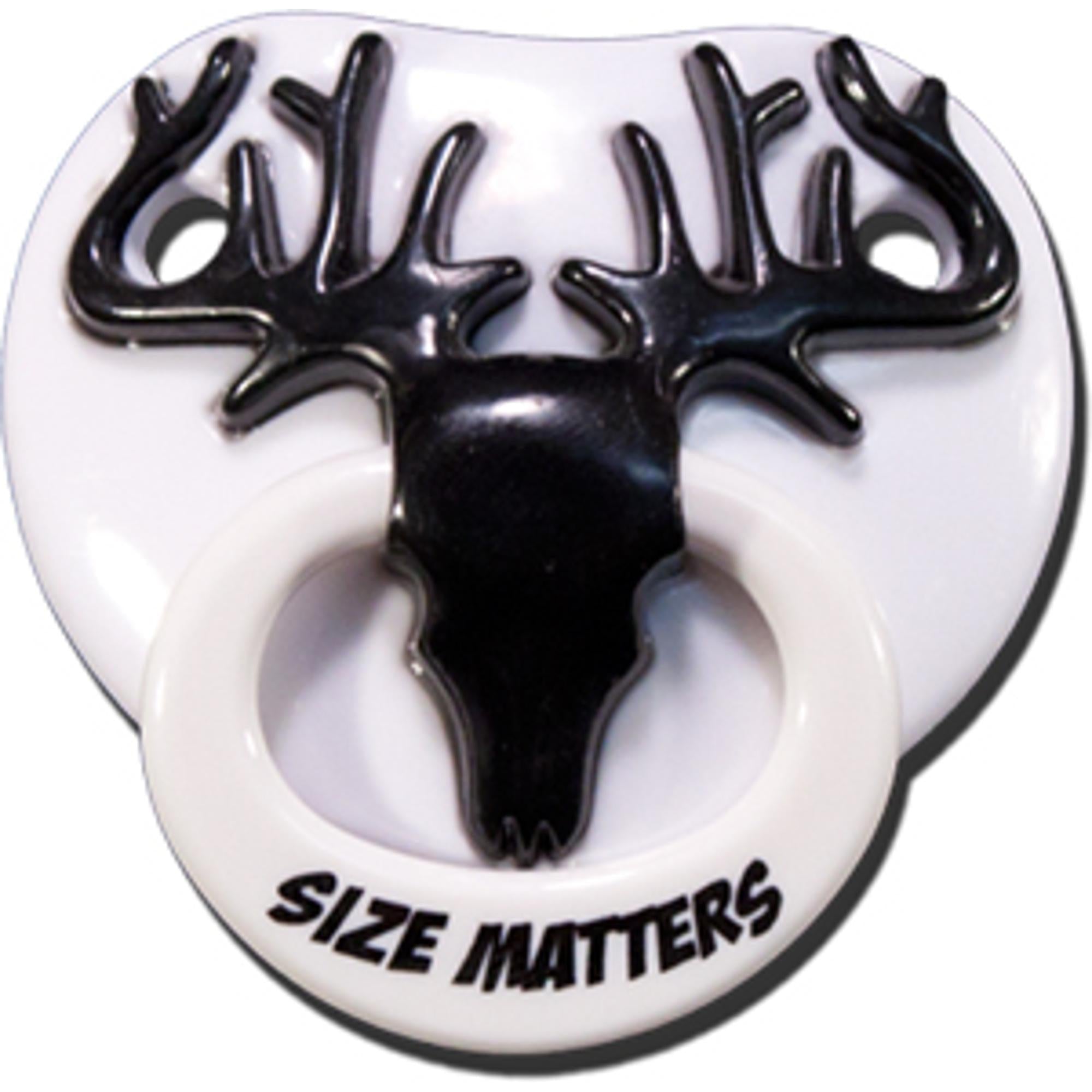 Billy Bob Size Matters Pacifier - Newborn & Infant Soother for Day & Night Comfort - Perfect for Babies 0-6 Months