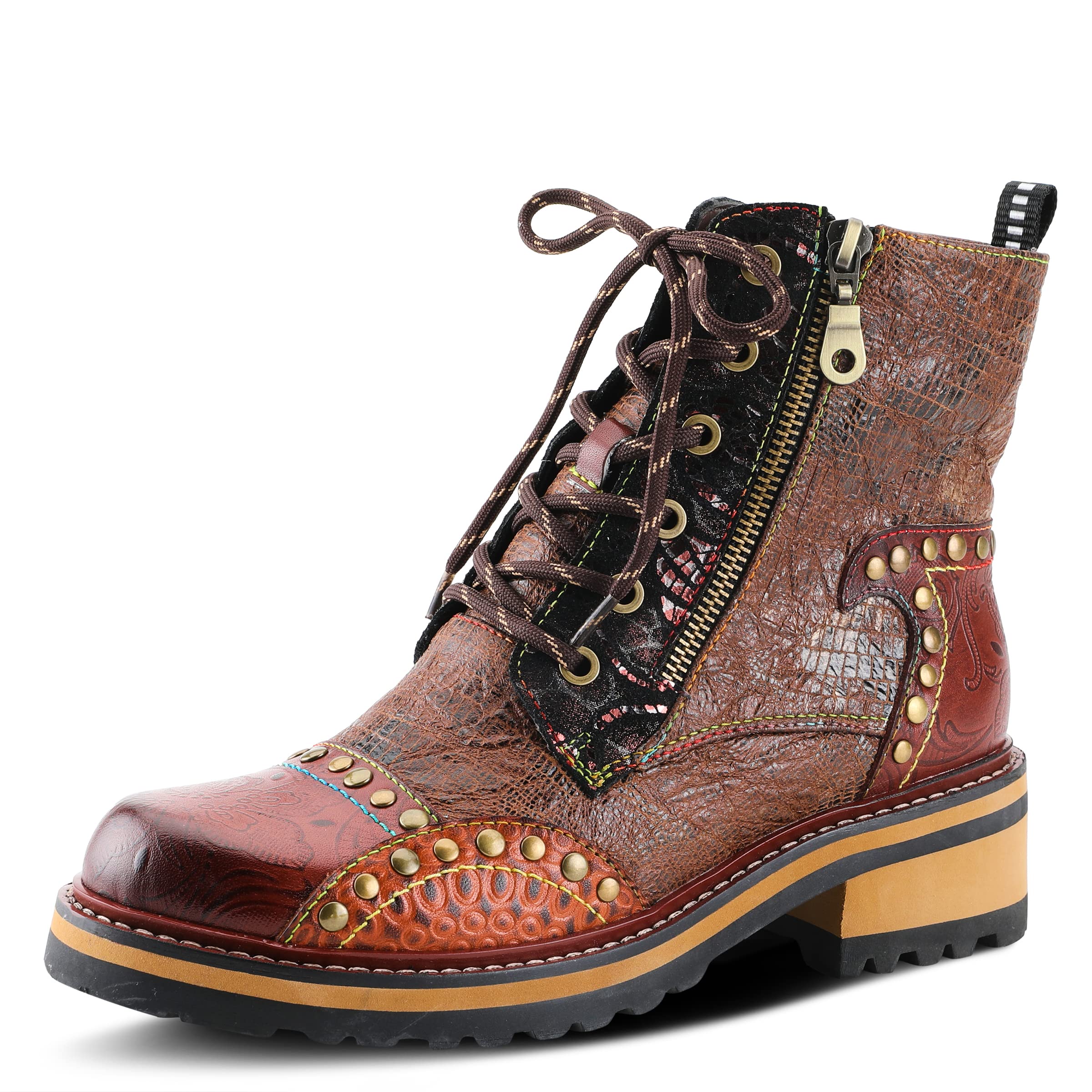 Spring Step L'Artiste Women's Rugup Bootie - Waterproof Winter Ankle Boots with Comfort Memory Foam, Non-Slip Sole for Outdoor Walking, Hiking & Casual Wear