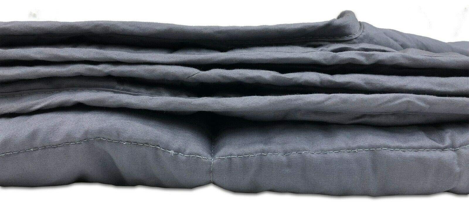 Premium Weighted Blanket for Adults & Kids - Ultra Soft Microfiber Cover - King/Queen/Twin Sizes - 5-30 lbs Options - Anxiety Relief & Better Sleep - Perfect for Stress Relief, Insomnia & Sensory Needs
