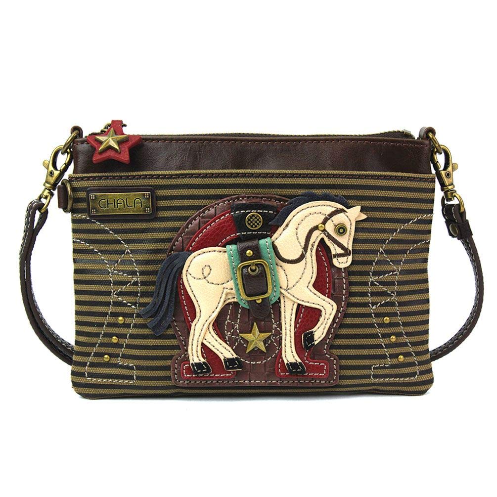 Chala Horse Mini Crossbody Handbag for Women - Stylish Leather Purse with Adjustable Strap - Perfect Gift for Horse Lovers | Great for Everyday Use, Travel & Outdoor Activities