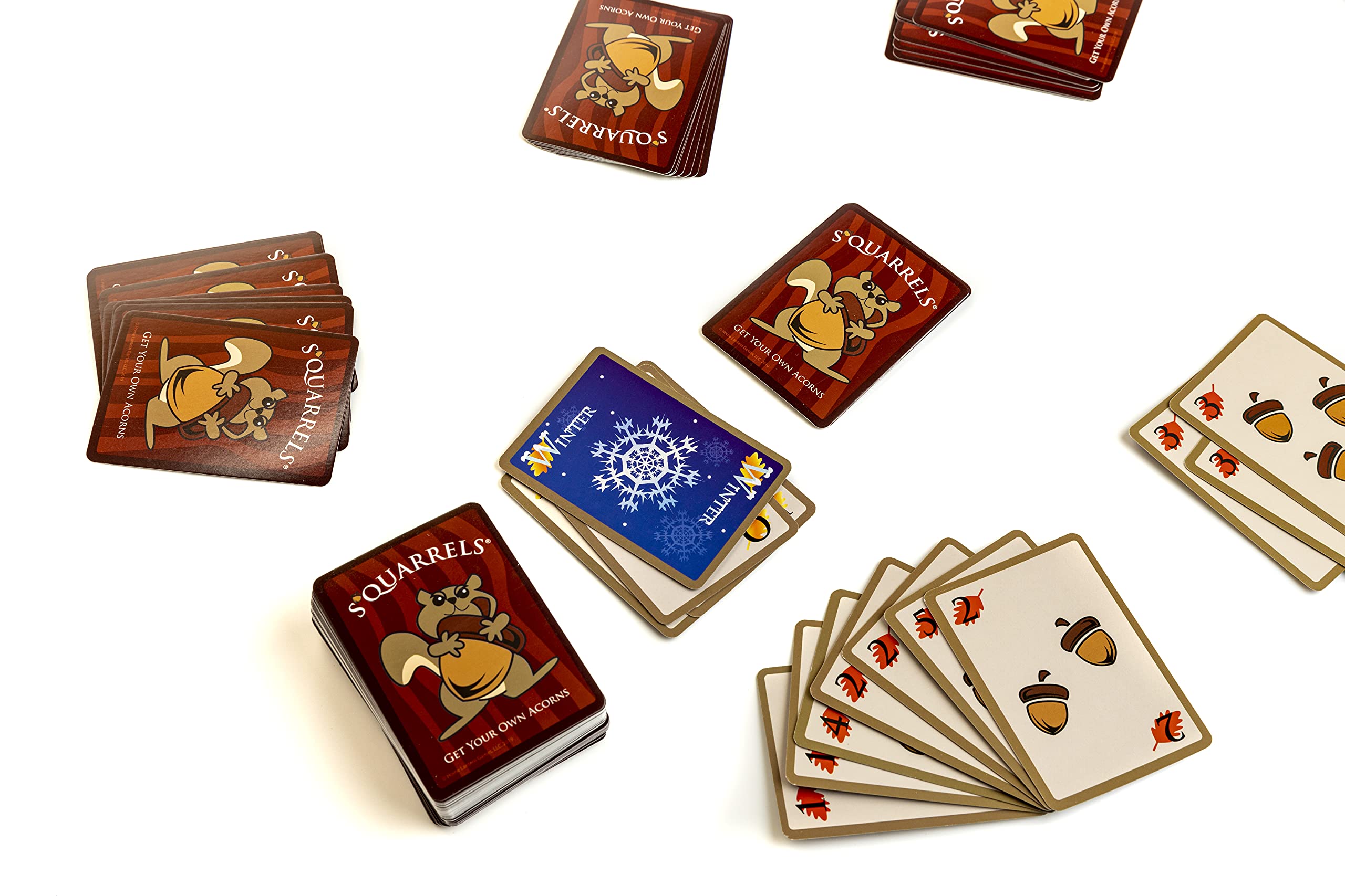S'Quarrels Card Game - Fun & Fast-Paced Family Card Game for 2-6 Players, Kids & Adults - Perfect for Parties, Travel & Family Game Nights