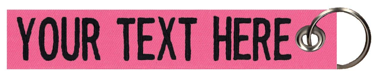 Custom Double-Sided Grommeted Luggage Tags - 50+ Durable Fabric Options, Made with Premium Name Tape Material - Perfect for Travel, Suitcases, Backpacks & Pet Carriers