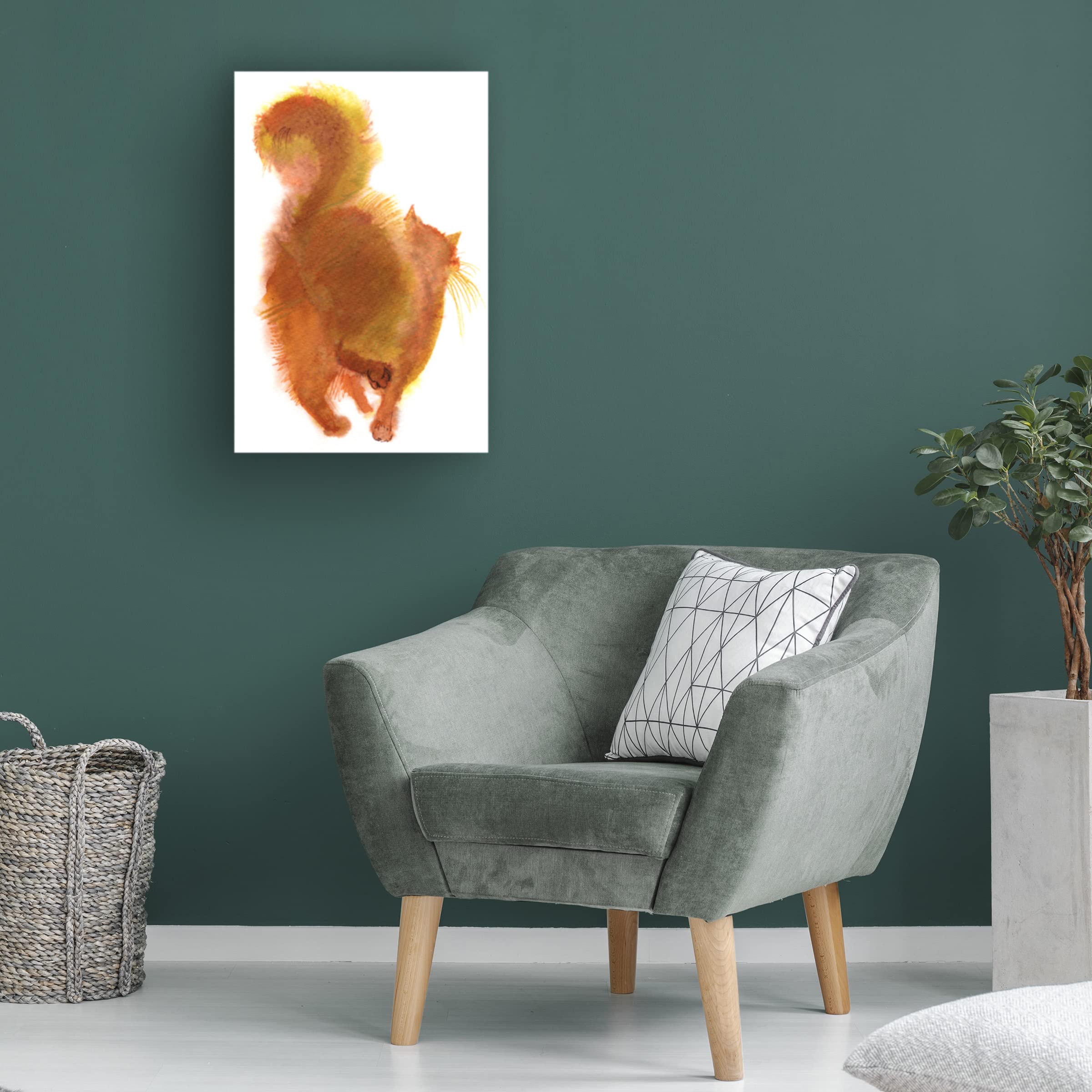 Trademark Fine Art 'Sunny' Canvas Wall Art Print by Elena Bolgova - Vibrant Floral Painting for Living Room, Bedroom & Office Decor