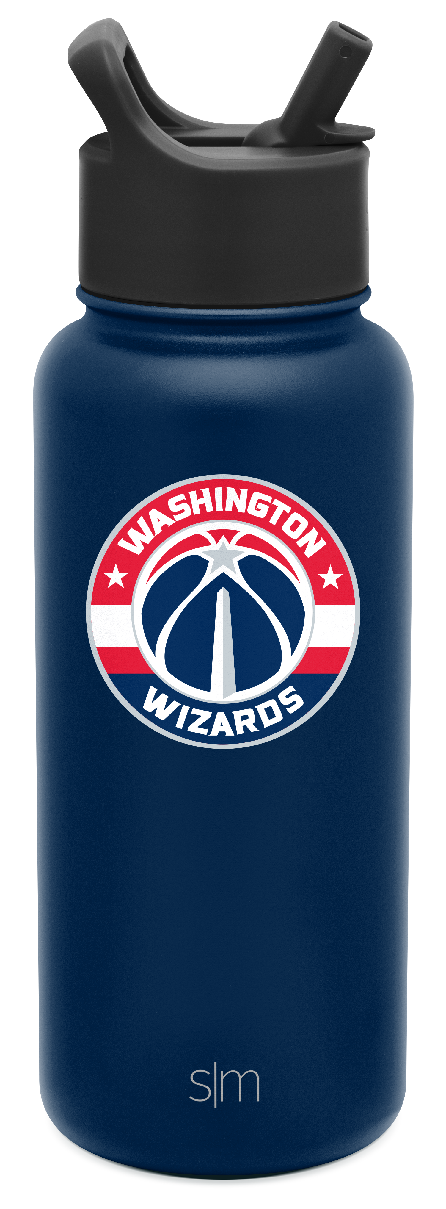 32oz NBA Summit Water Bottle with Straw Lid - Leak Proof Sports Water Bottle for Gym, Hiking & Outdoor Activities