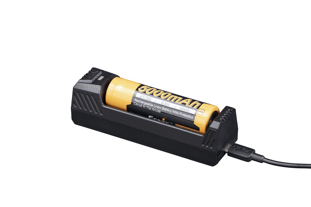Fenix ARE-X1 V2.0 Smart Battery Charger for AA AAA Li-ion NiMH - Fast Charging with LCD Display | Perfect for Home, Travel & Emergency Power Supply