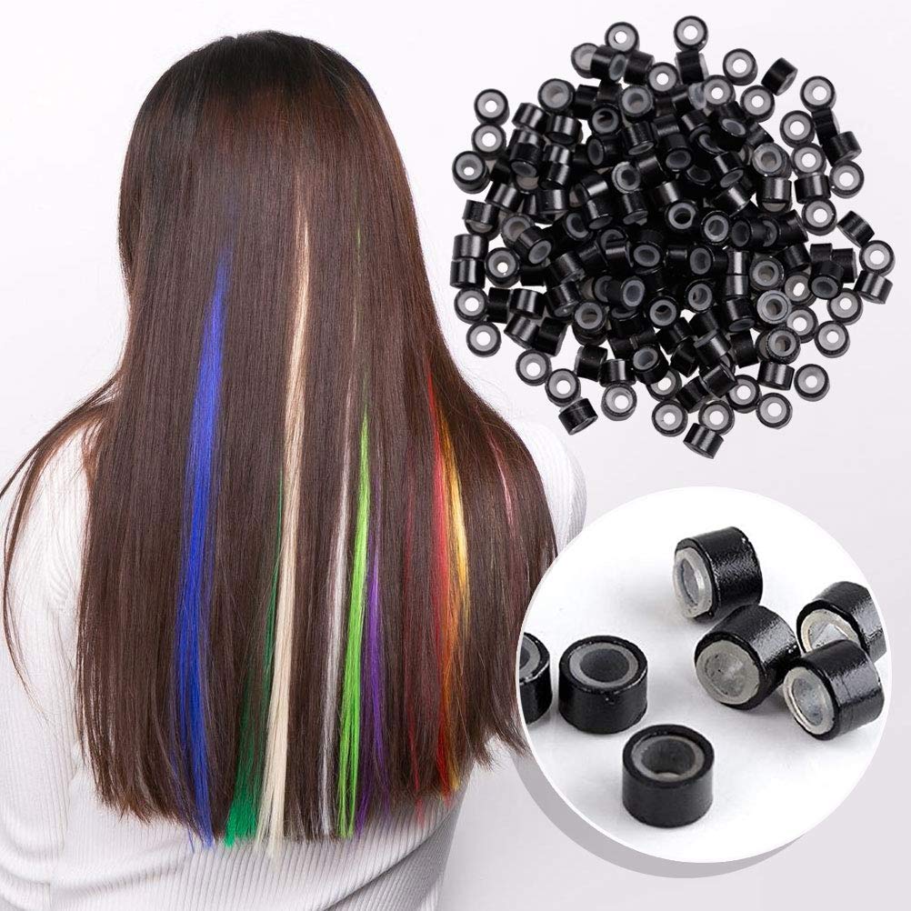 200pcs Dreadlock Hair Rings - Filigree Tube Cuffs for Braids & Locs - Boho Hair Accessories for Women (Perfect for Festivals, Cosplay & Everyday Styling)