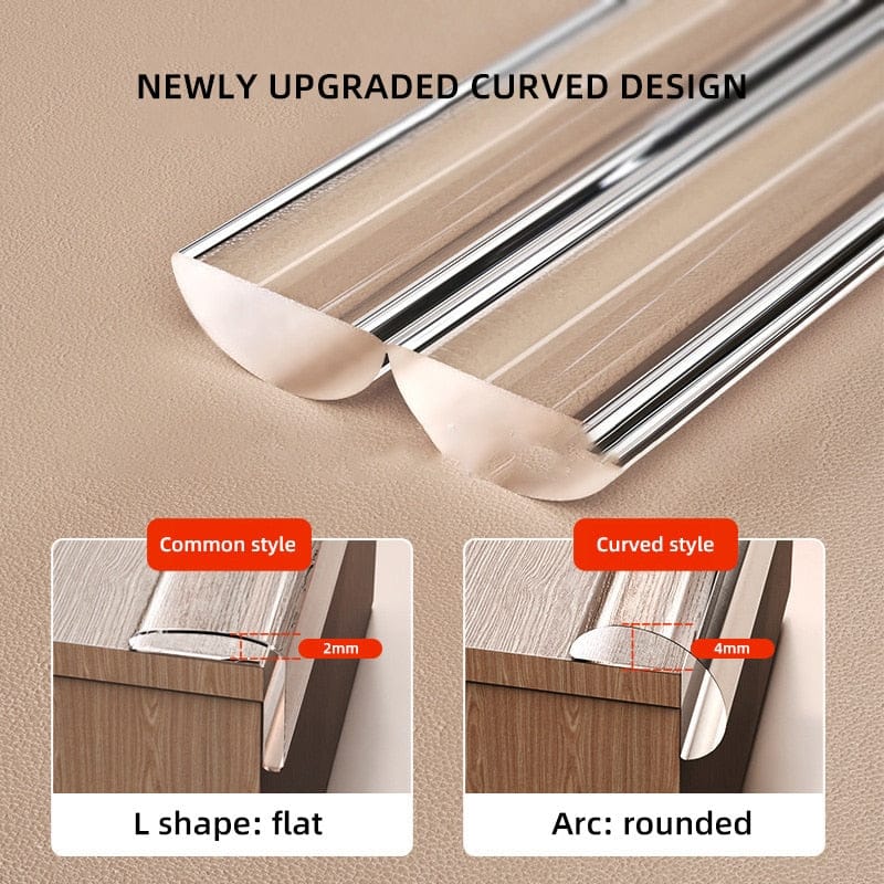Baby Safety Table Corner Protectors - Soft Anti-Collision Edge Guards for Childproofing Furniture (Perfect for Home, Daycare & Nursery Safety)
