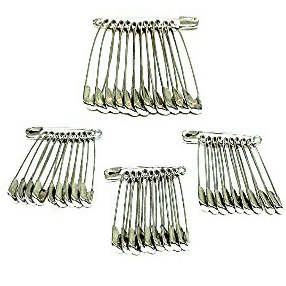 Gogi Enterprises Premium Safety Pins for Women & Girls - 42 Pack (1.5 Inch) | Secure Clothing, DIY Crafts, Emergency Repairs | Ideal for Sewing, Fashion Design & Home Use