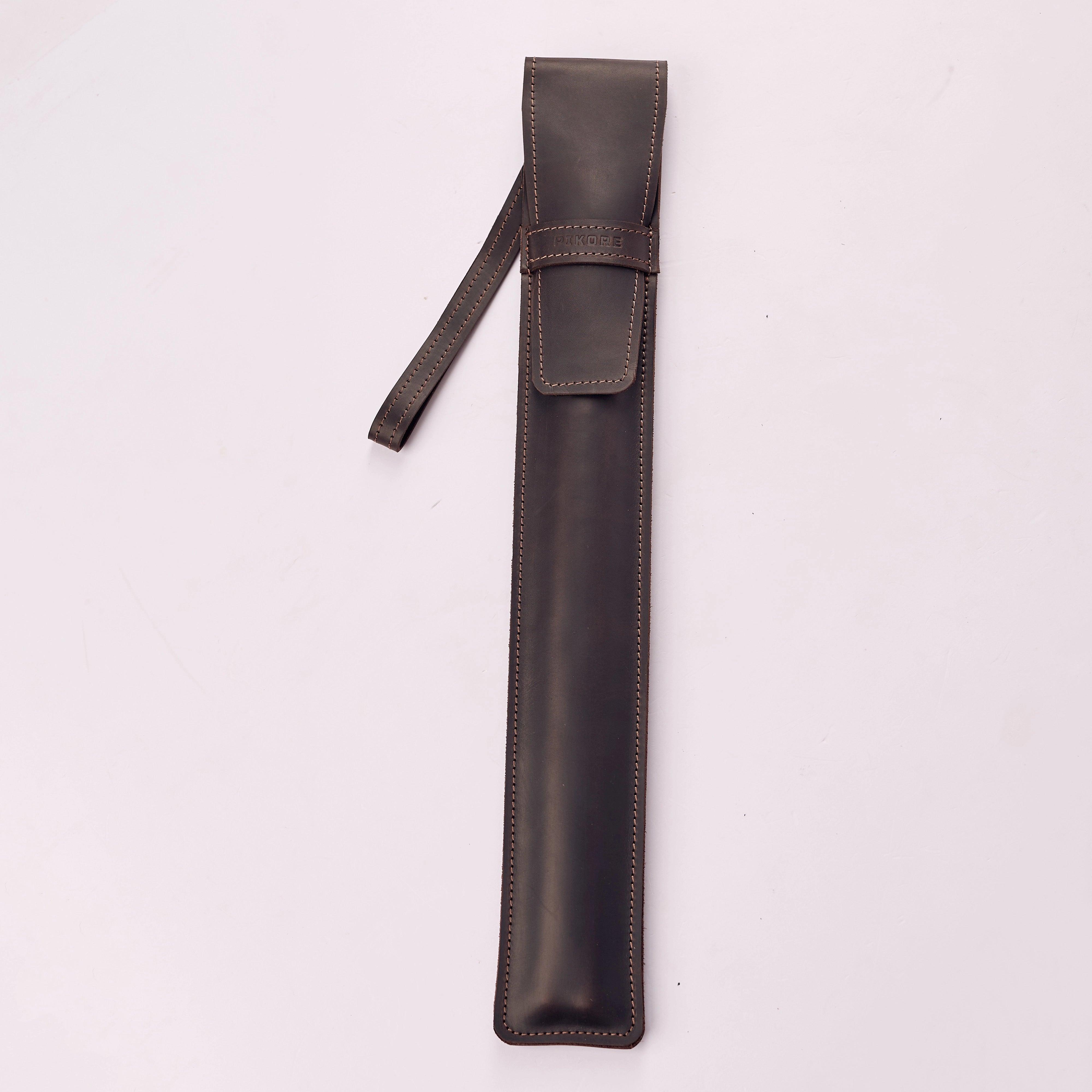 Custom Leather Drum Stick Bag - Personalized Drumstick Holder for Musicians - Perfect for Drummers, Percussionists & Music Lovers