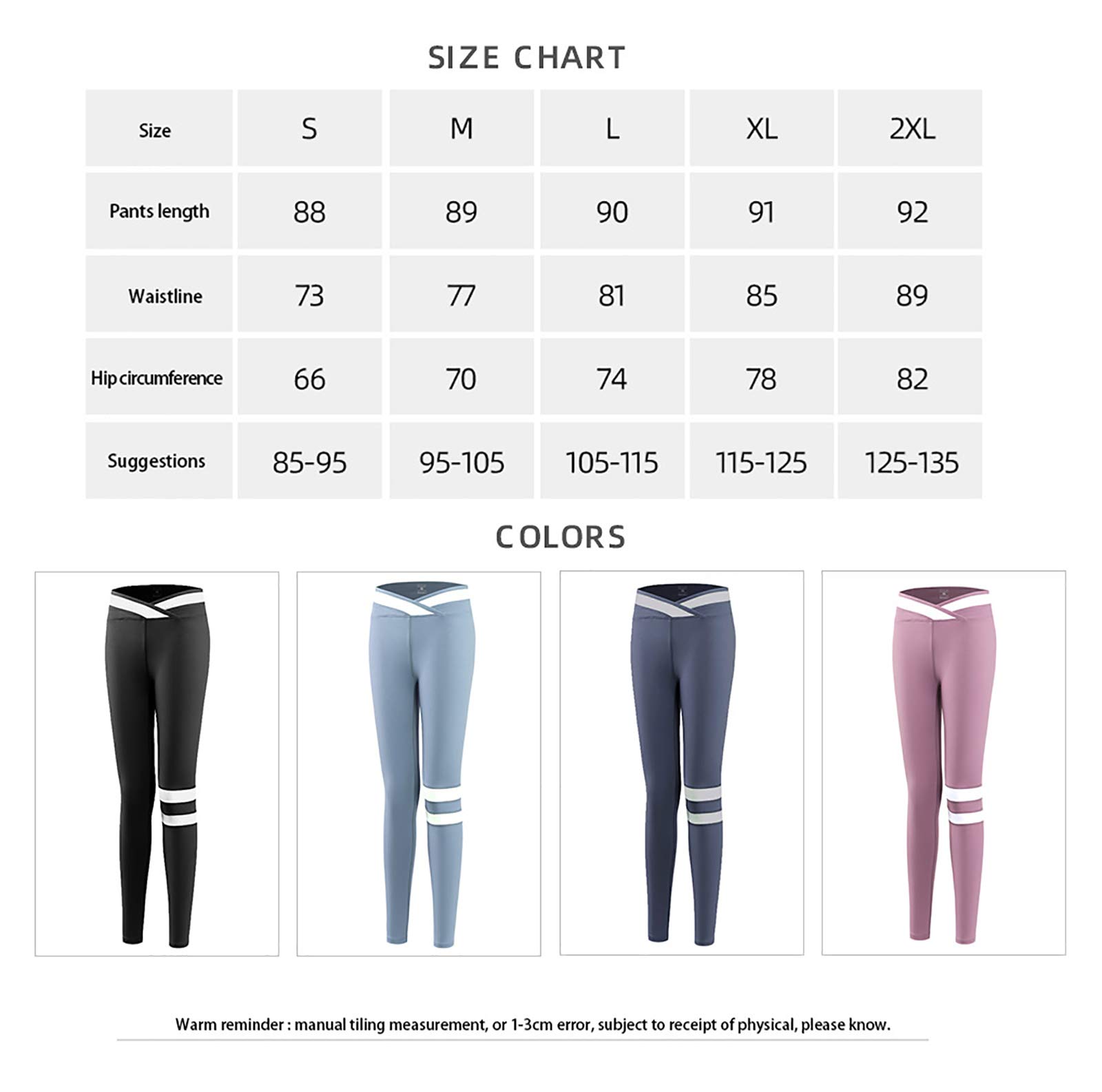 High Waist Seamless Yoga Pants for Women - Gym & Running Tights (S-XL) Black - Perfect for Workouts & Lounge