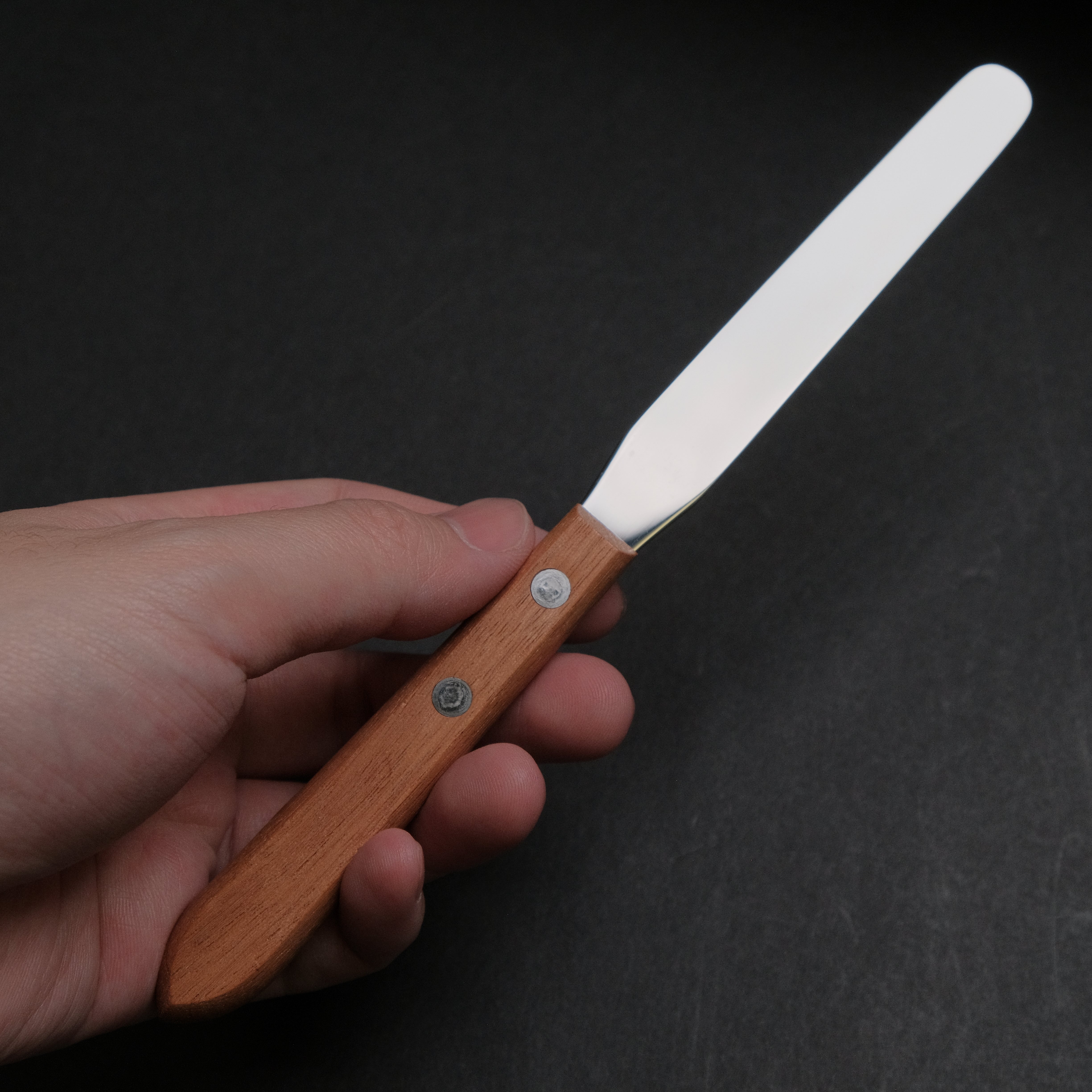 Sekishin Palette Knife S #2 - Professional Artist Painting Tool for Oil & Acrylic - Perfect for Canvas Art, Texture Creation & Cake Decorating