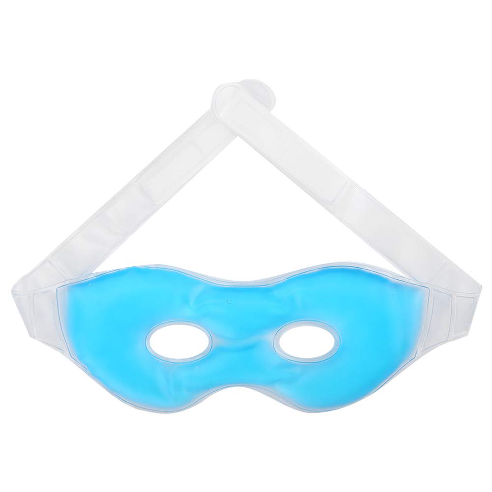 Cooling Gel Eye Mask for Dark Circles & Puffy Eyes - Reusable Cold & Heat Therapy Sleeping Mask for Physical Cooling - Perfect for Relaxation, Travel & Beauty Sleep