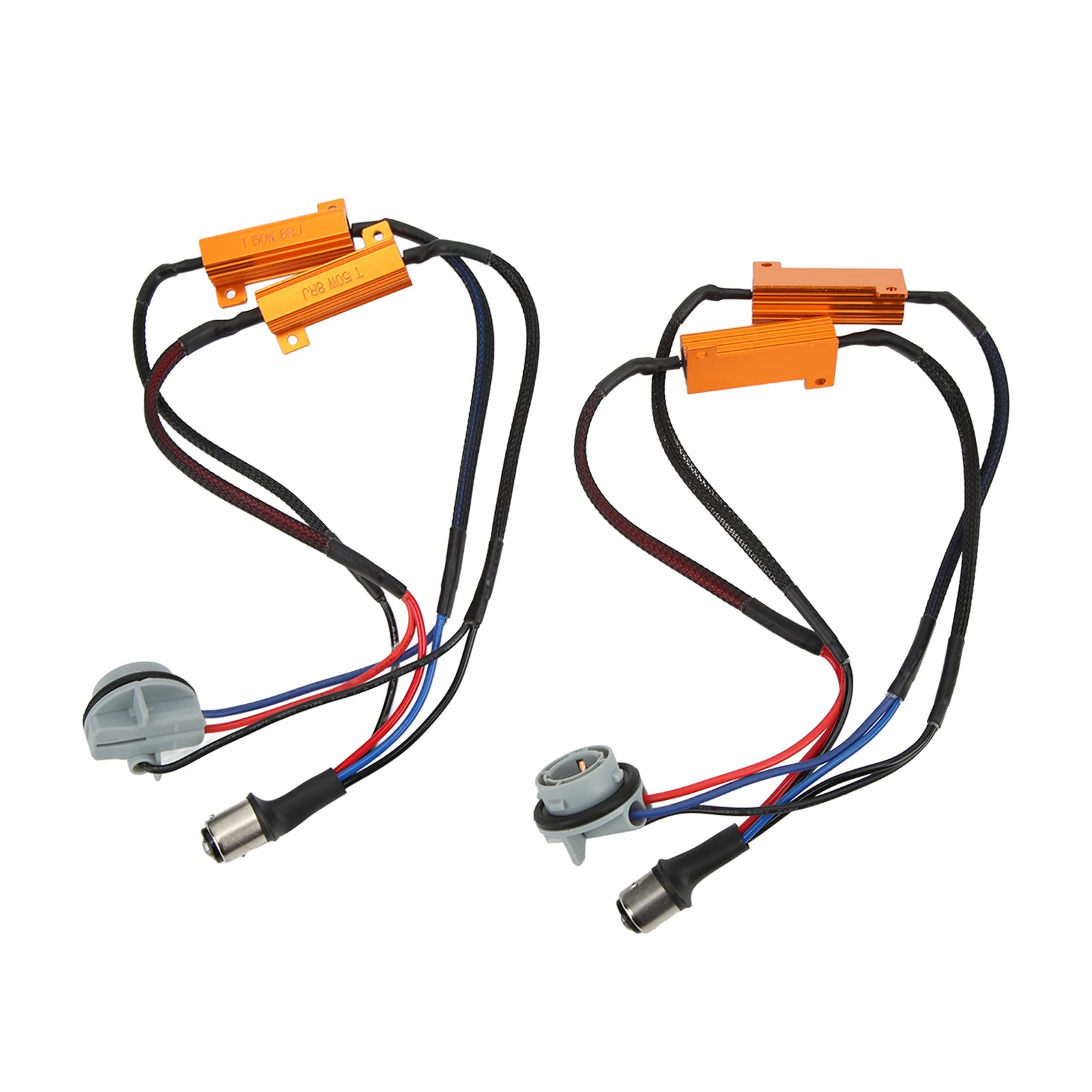 50W 12V LED Decoder with Double Resistance - Premium Quality Decoding Cable for Accurate Fault Diagnosis & LED Light Repair | Perfect for Automotive, Home & Commercial Lighting Systems