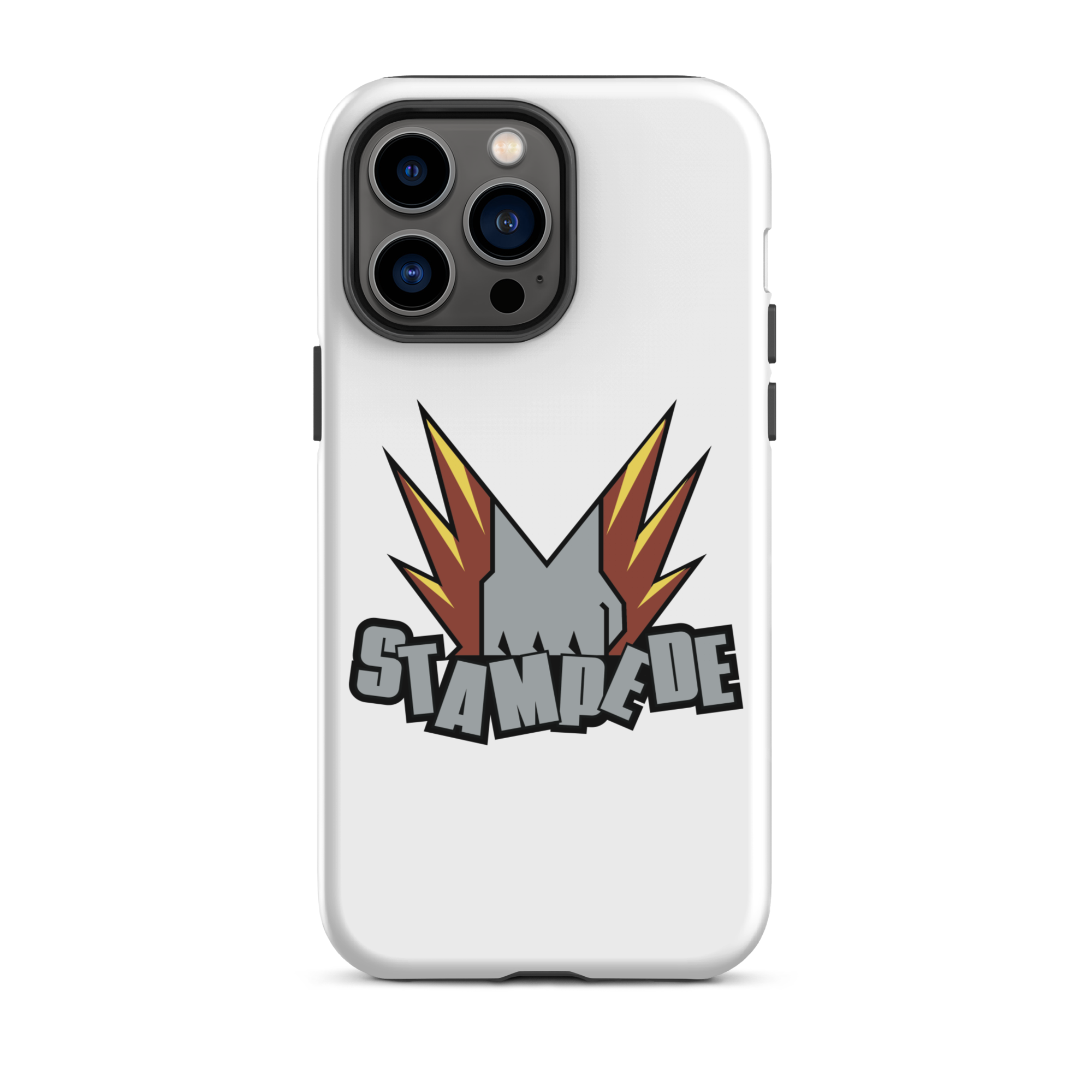 Zoo Jitsu Fighters Stampede Durable Shockproof iPhone Case - Perfect for Outdoor Adventures & Extreme Sports Protection