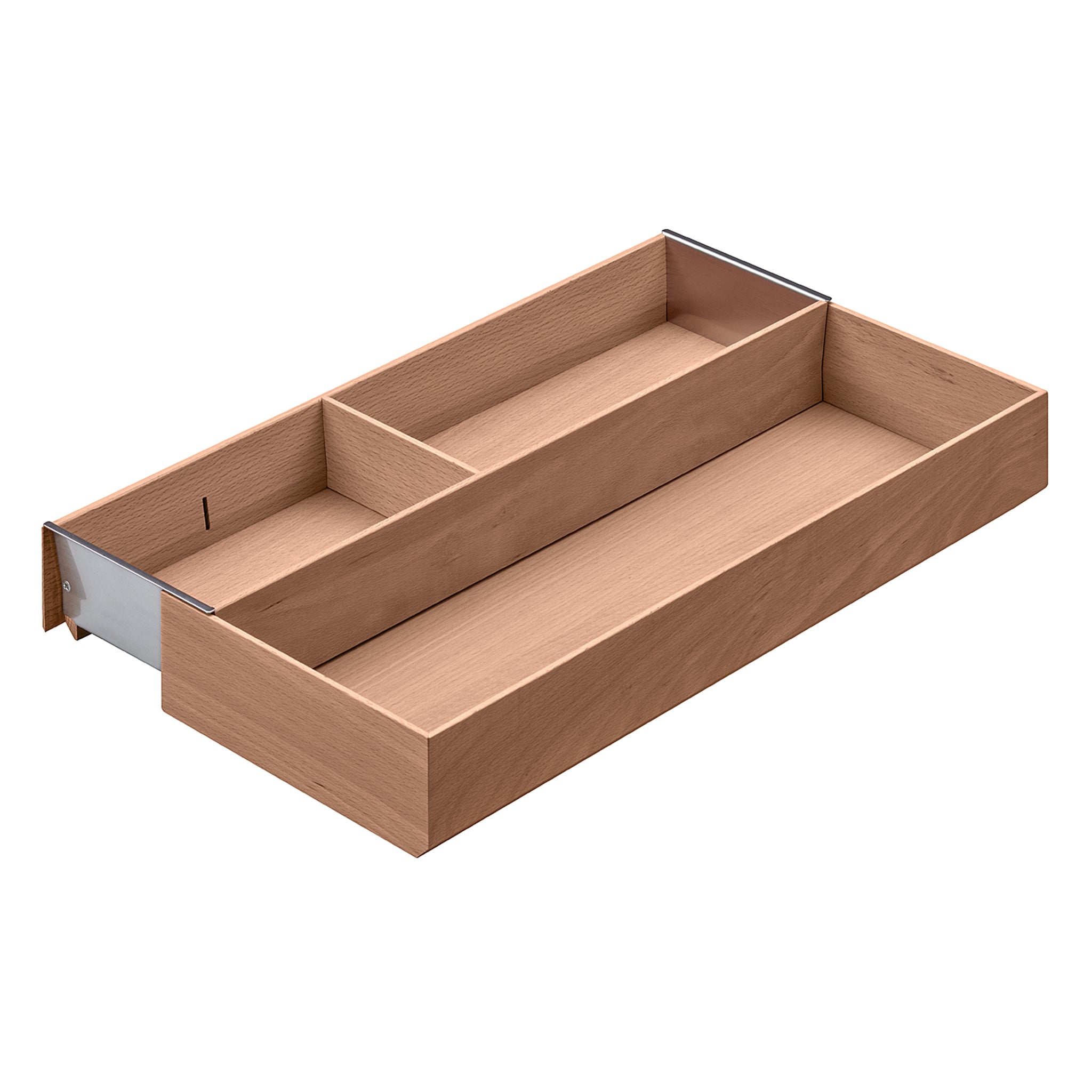Eco-Friendly Flexible Timber Cutlery Organizer Tray - 300mm & 400mm Size Options | Perfect for Kitchen Drawer Storage & Dining Table Organization